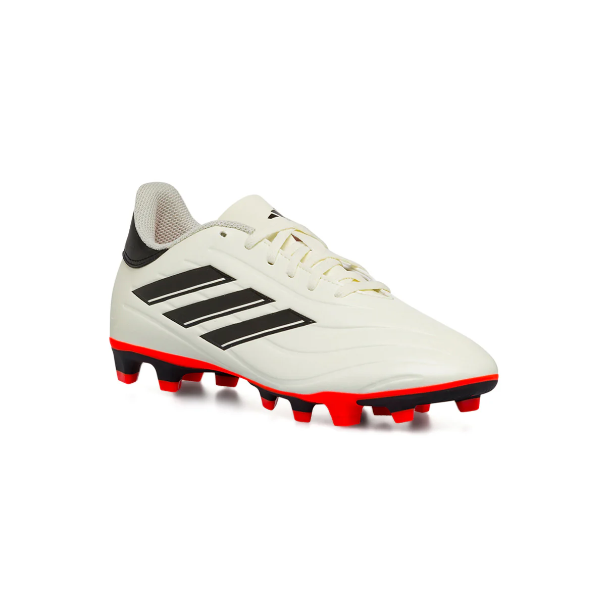 Scarpe da calcio per terreni duri avorio da uomo con logo laterale adidas Copa Pure 2 Club FxG - Image 2