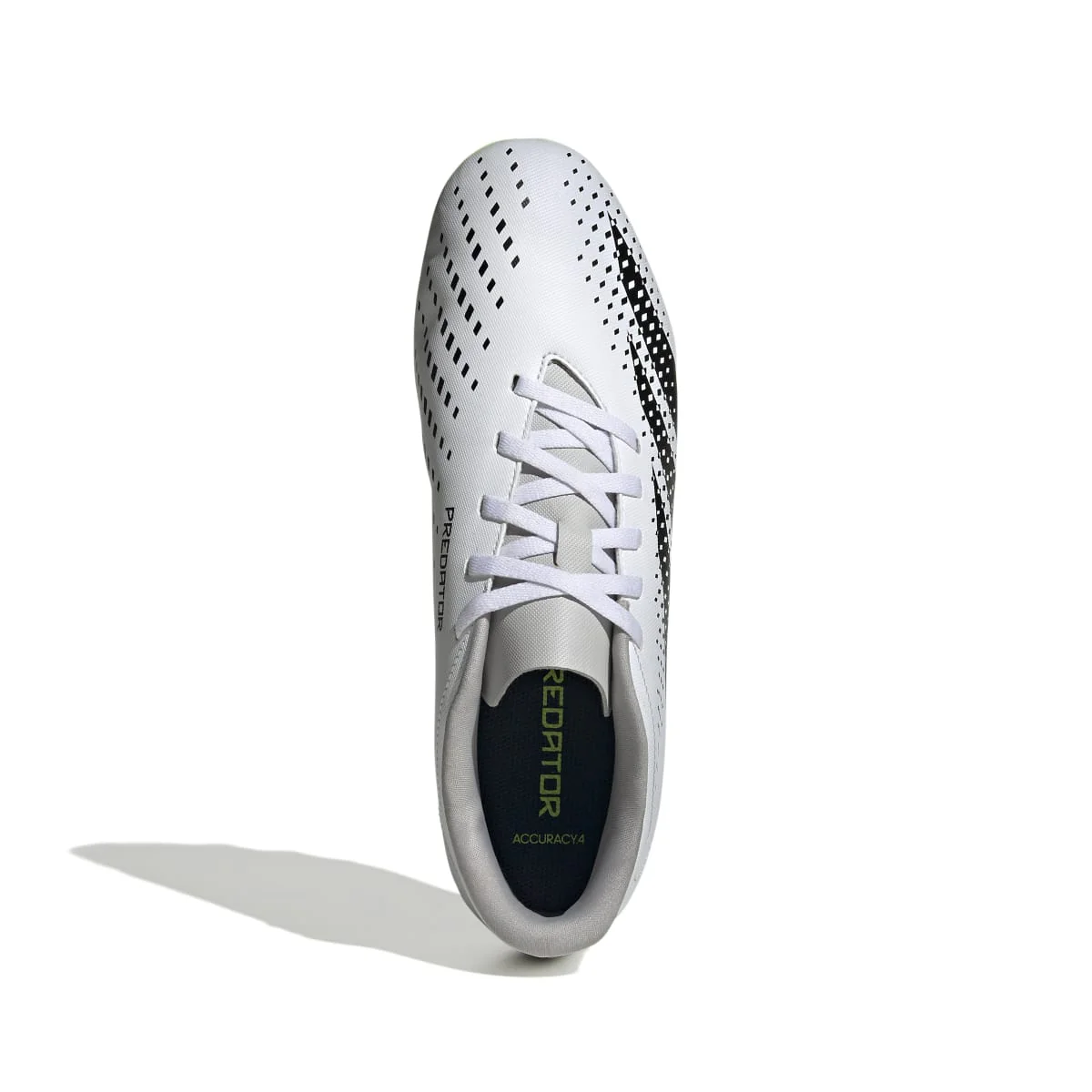 Scarpe da calcio per terreni duri bianche da uomo adidas Predator Accuracy.4 FxG - Image 2