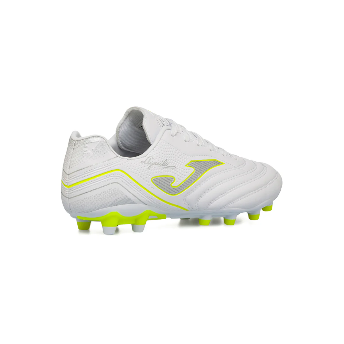 Scarpe da calcio per terreni duri bianche da uomo Joma Aguila FG - Image 3