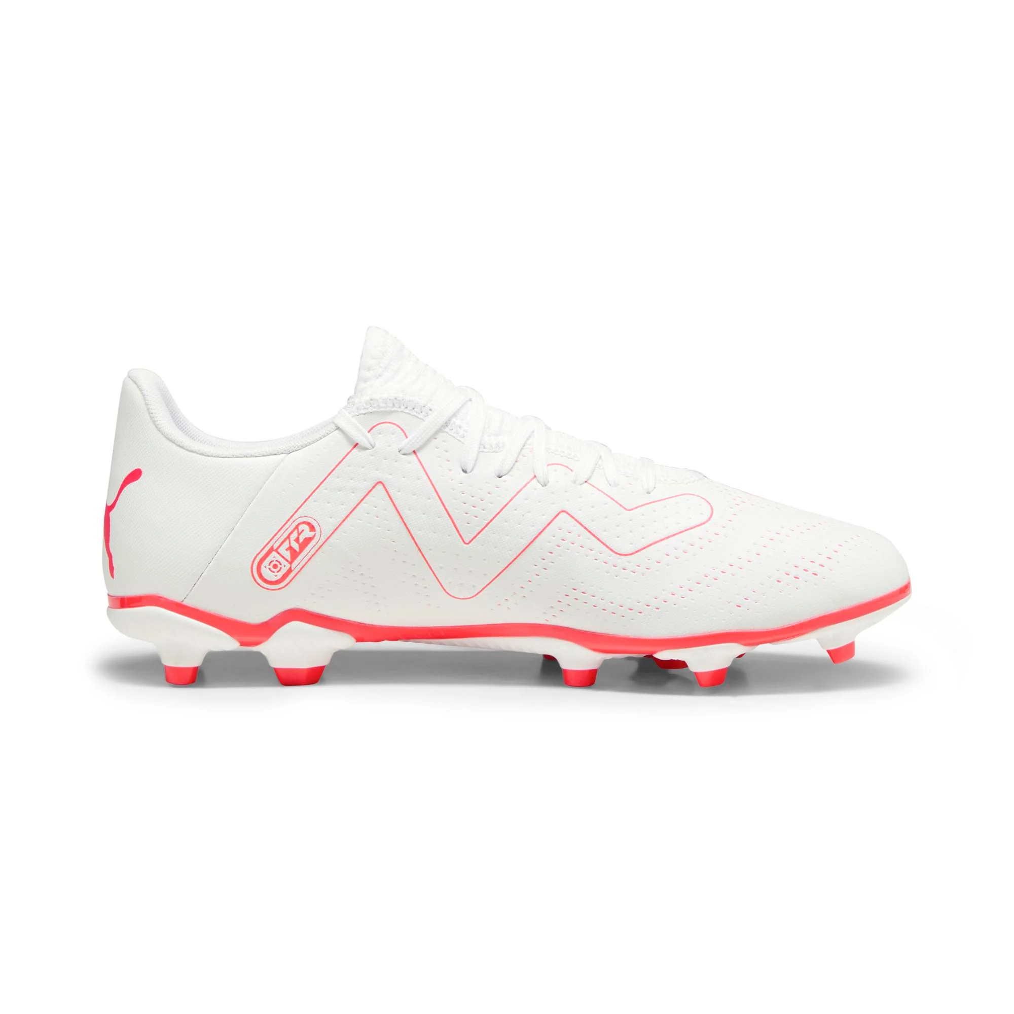 Scarpe da calcio per terreni duri bianche da uomo Puma Future Play FG/AG - Image 5