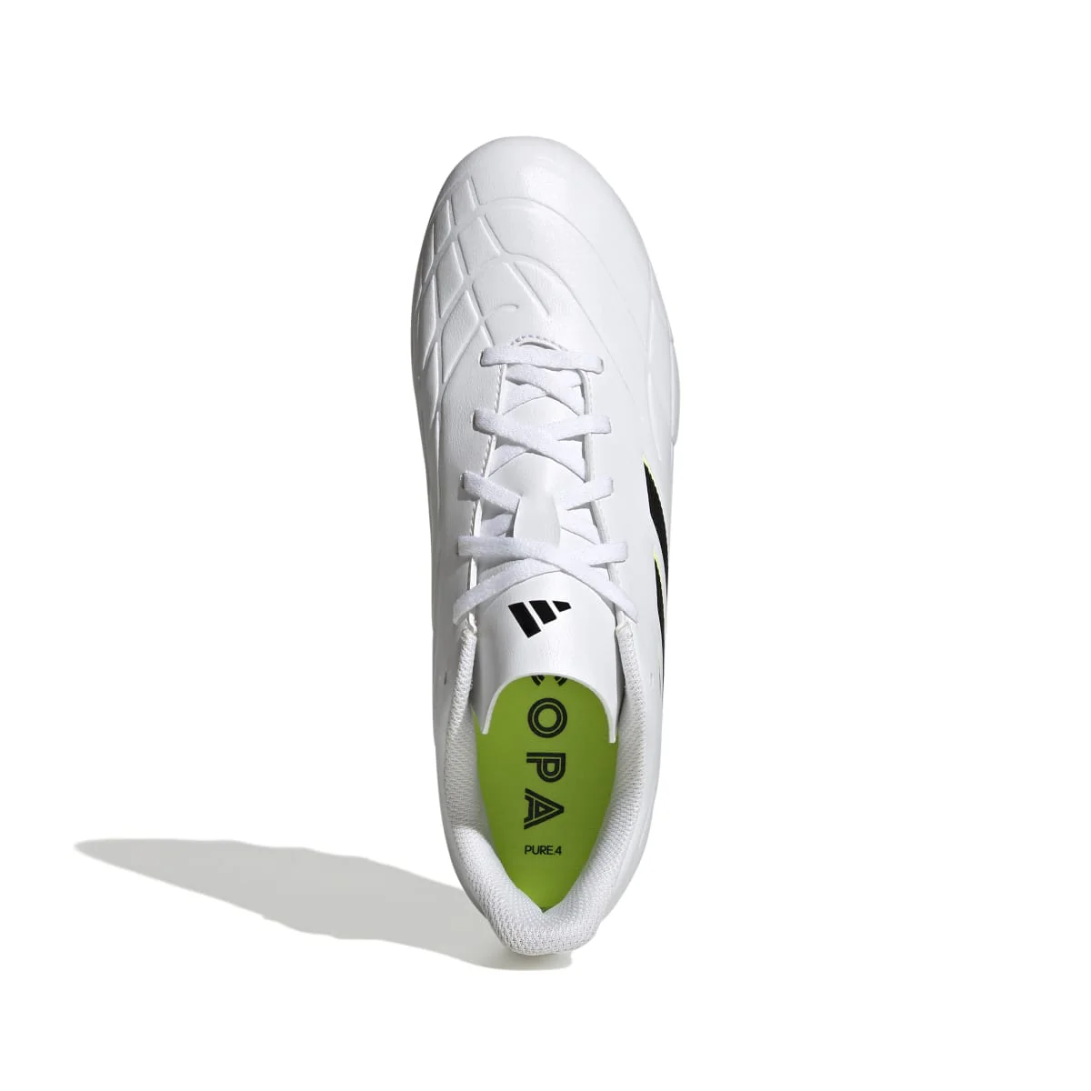 Scarpe da calcio per terreni duri bianche e nere da uomo adidas Copa Pure.4 FxG - Image 2