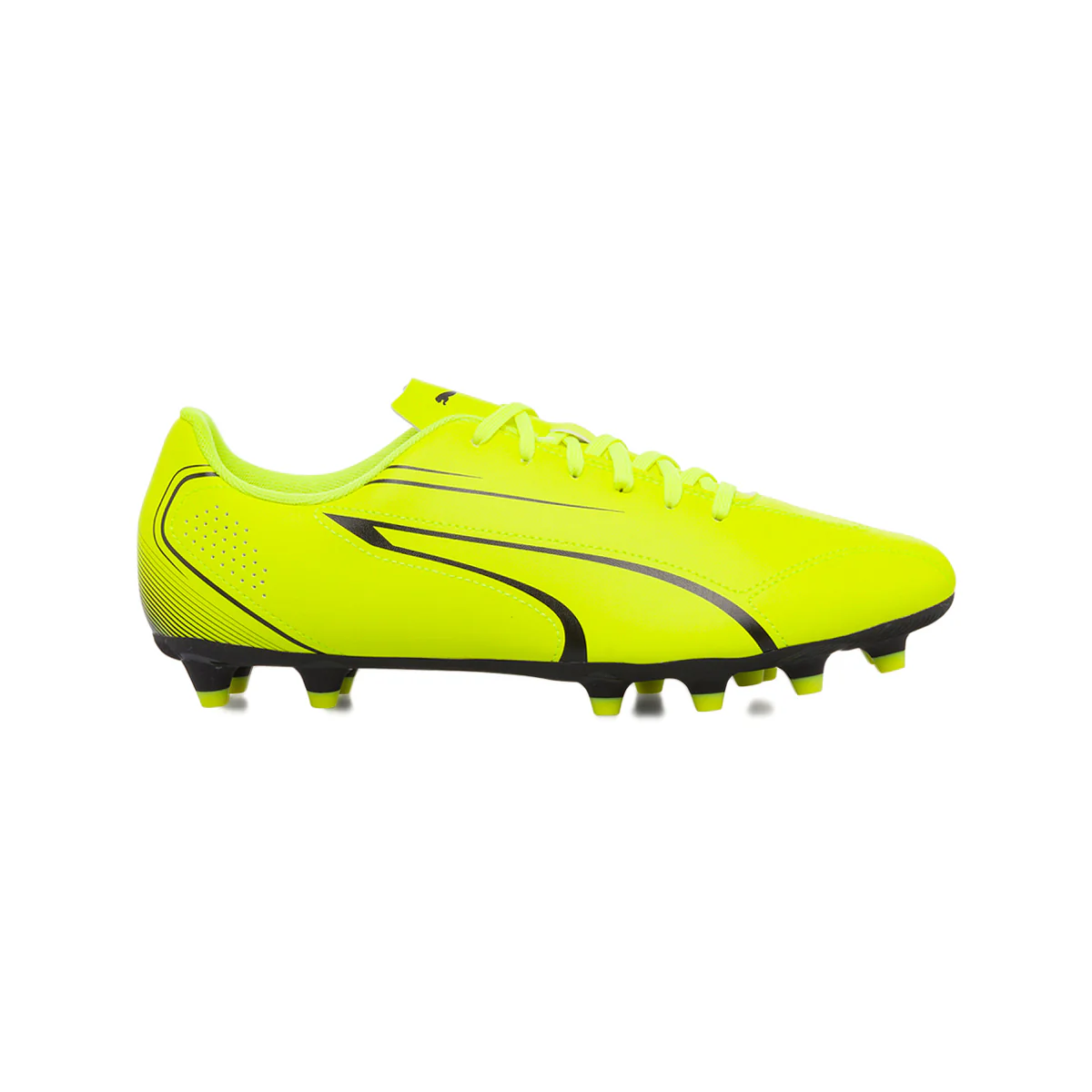 Scarpe da calcio Uomo per terreni duri gialle con dettagli neri Puma Vitoria FG/AG