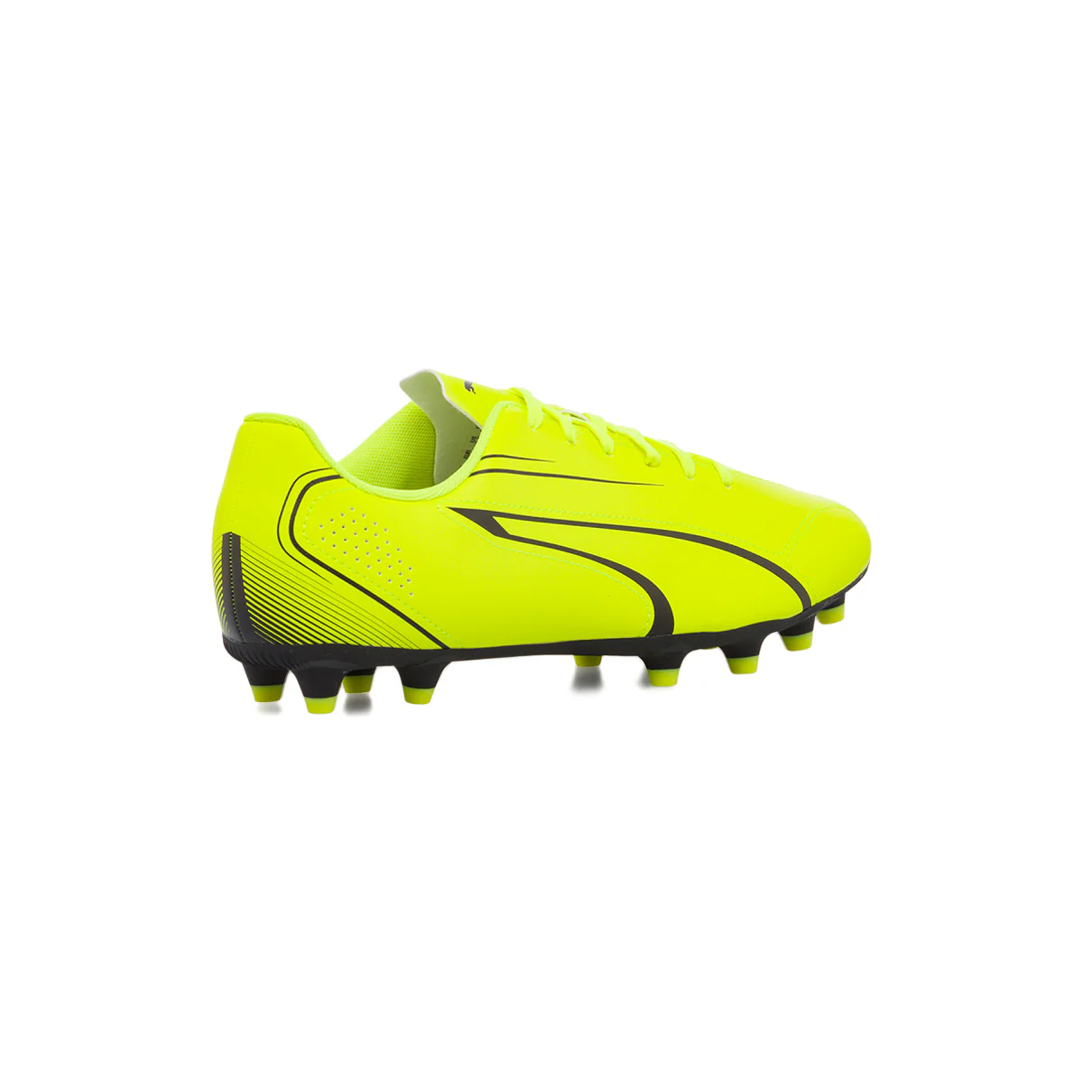 Scarpe da calcio Uomo per terreni duri gialle con dettagli neri Puma Vitoria FG/AG - Image 3