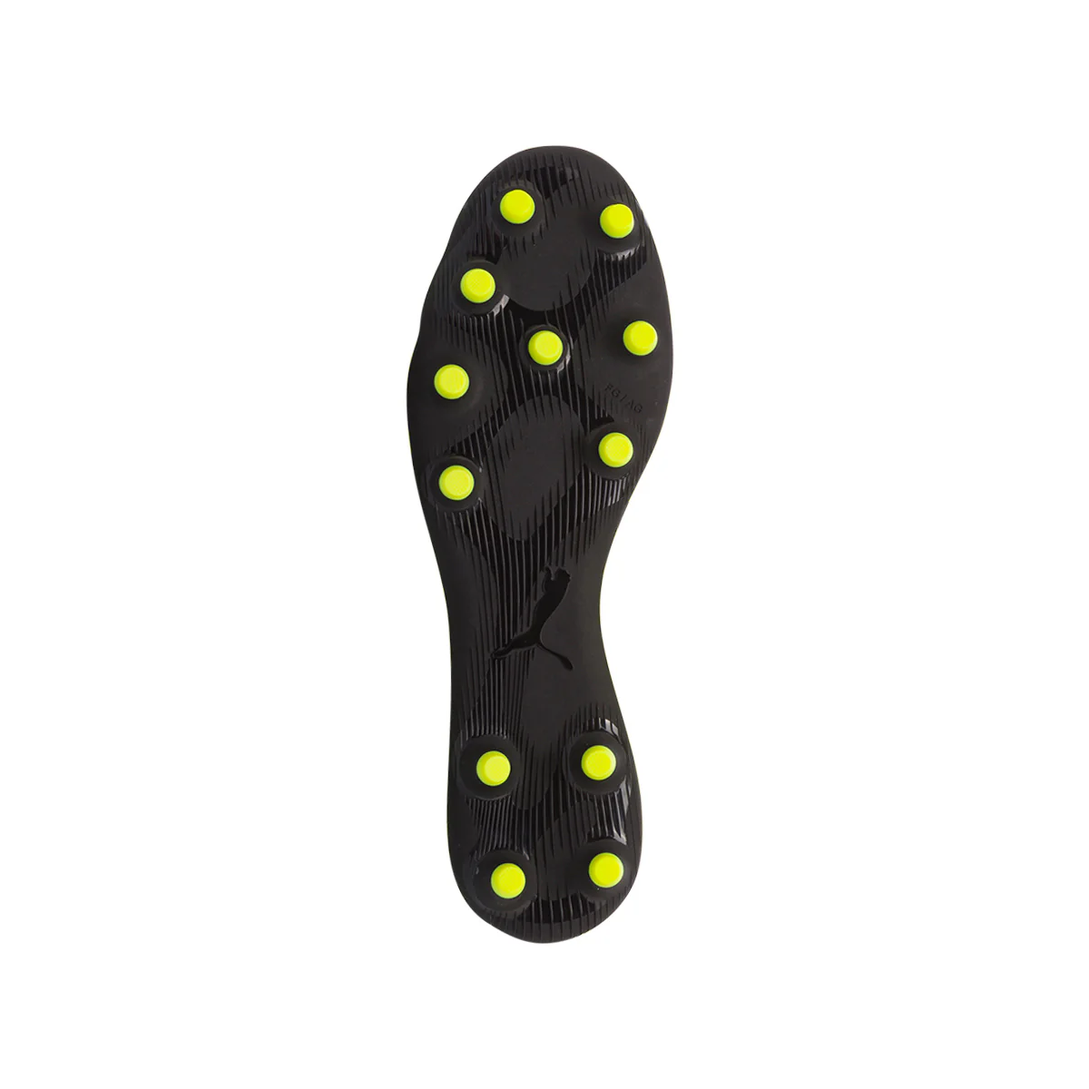 Scarpe da calcio Uomo per terreni duri gialle con dettagli neri Puma Vitoria FG/AG - Image 4