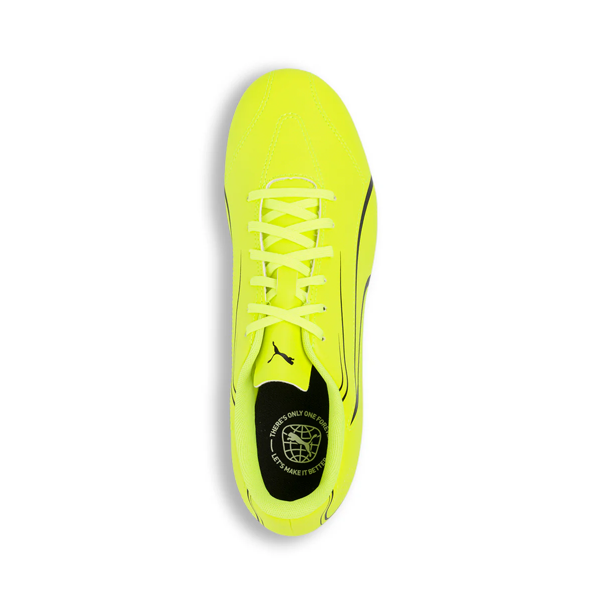 Scarpe da calcio Uomo per terreni duri gialle con dettagli neri Puma Vitoria FG/AG - Image 5