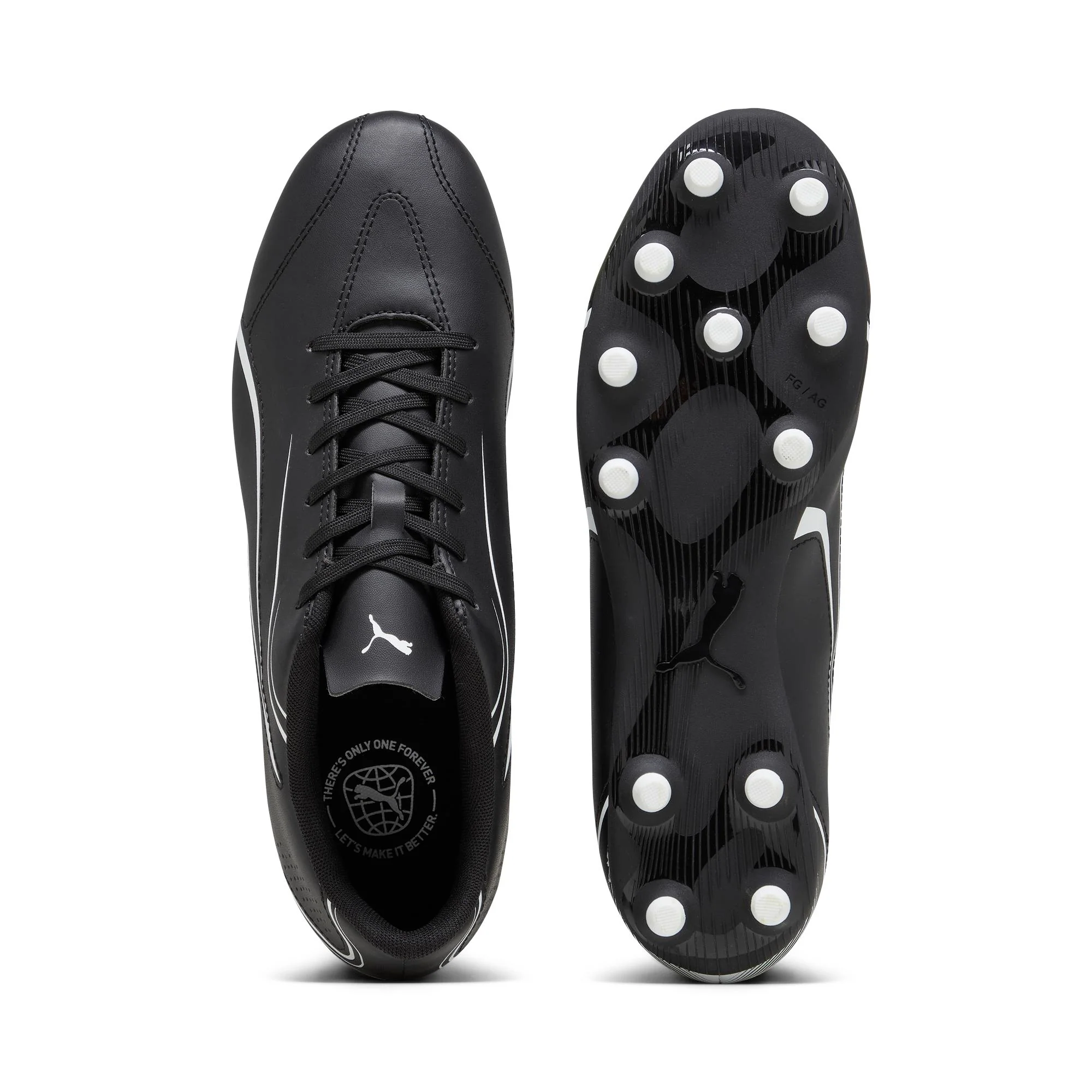 Scarpe da calcio per terreni duri nere da uomo Puma Vitoria FG/AG - Image 4