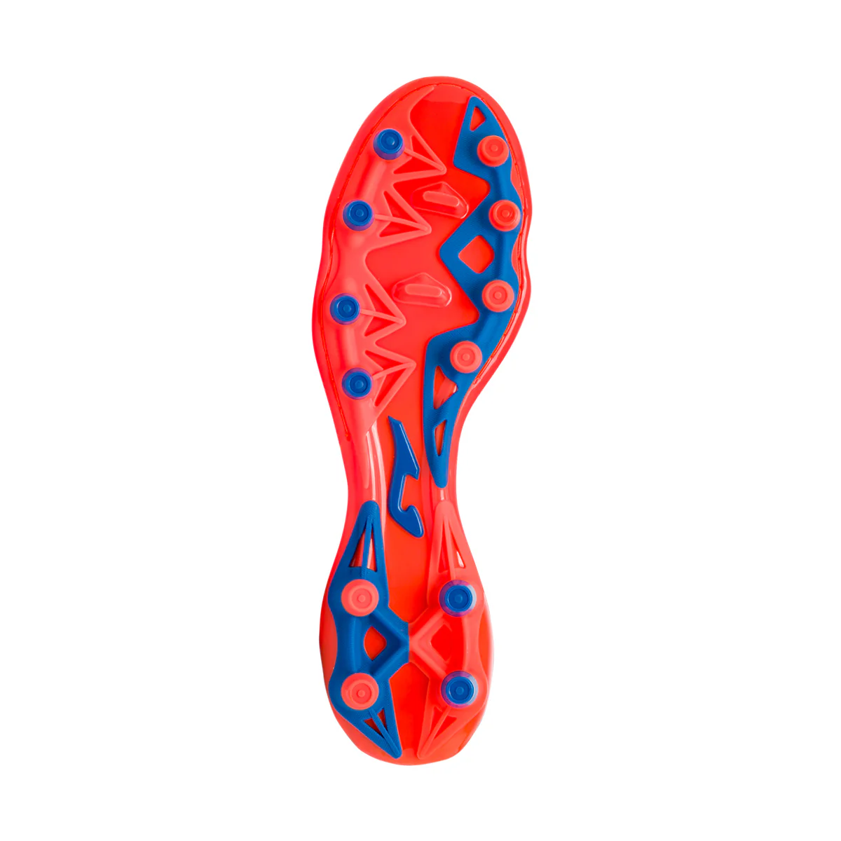 Scarpe da calcio uomo arancione fluo e blu Joma Aguila - Image 4