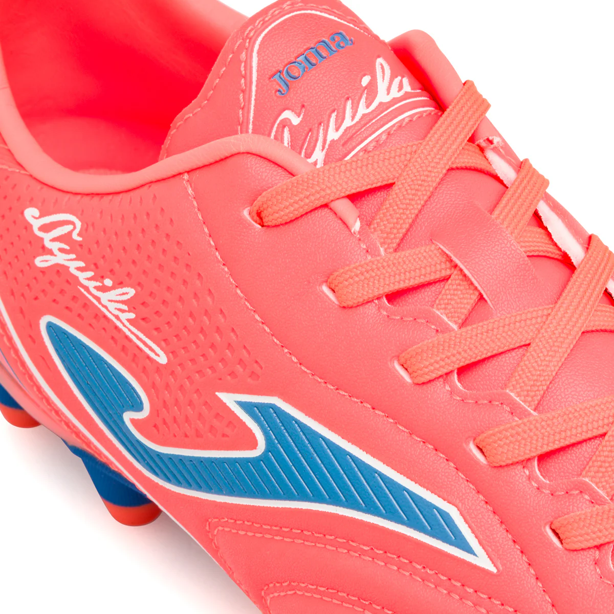 Scarpe da calcio uomo arancione fluo e blu Joma Aguila - Image 5