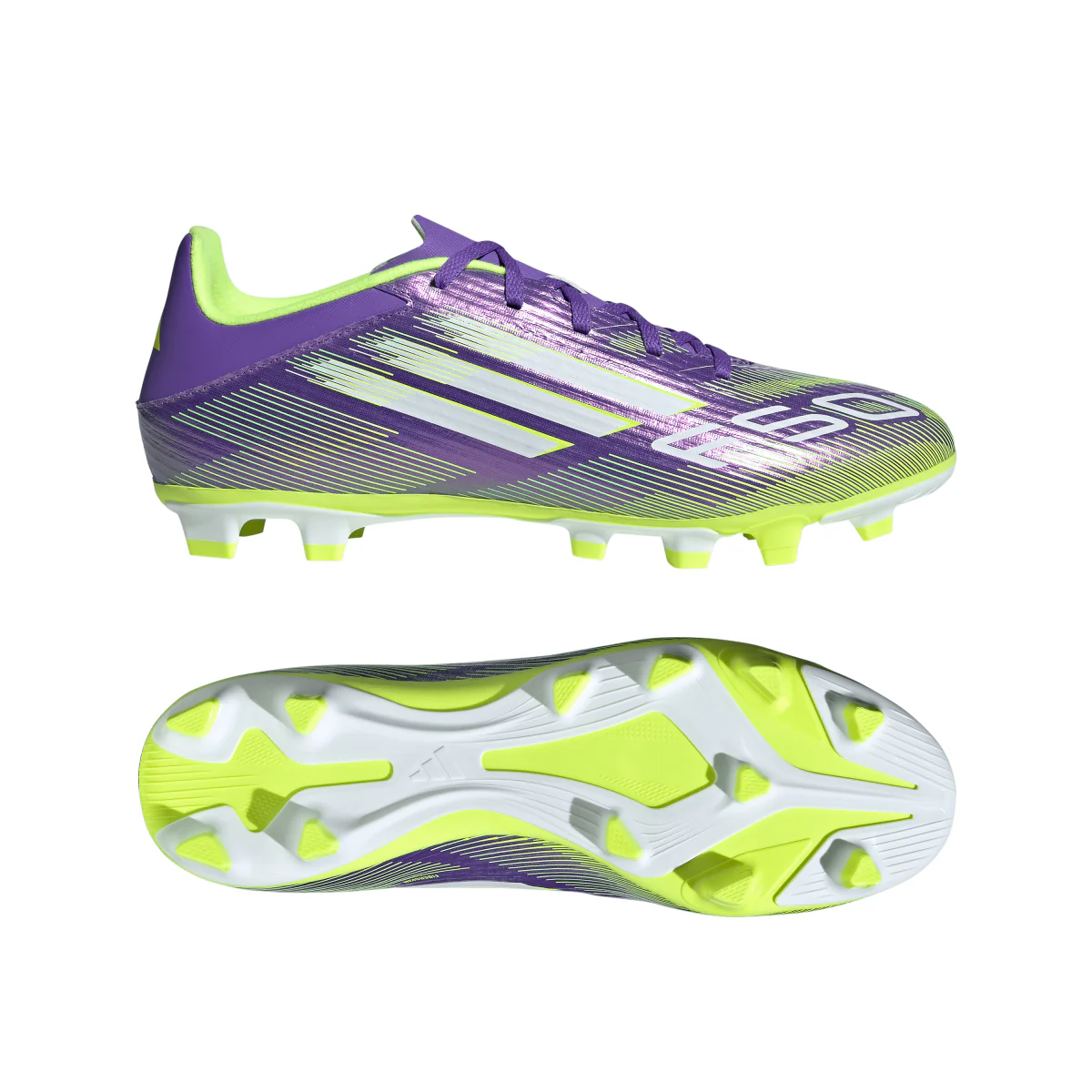 Scarpe da Calcio viola adidas F50 Club FG/MG da Uomo - Image 11