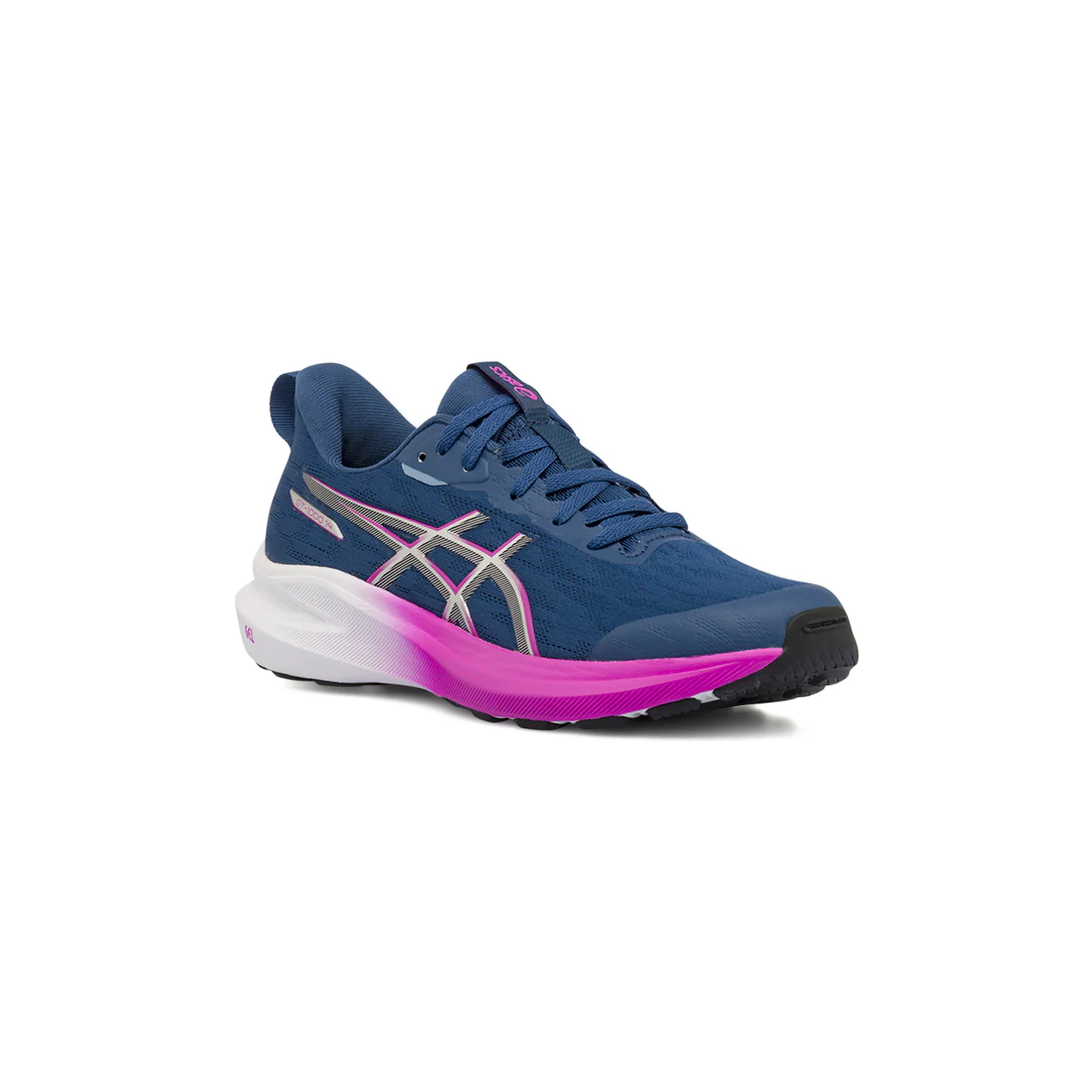 Scarpe da corsa da Ragazza blu e viola in tessuto Asics GT-1000 14 - Image 2