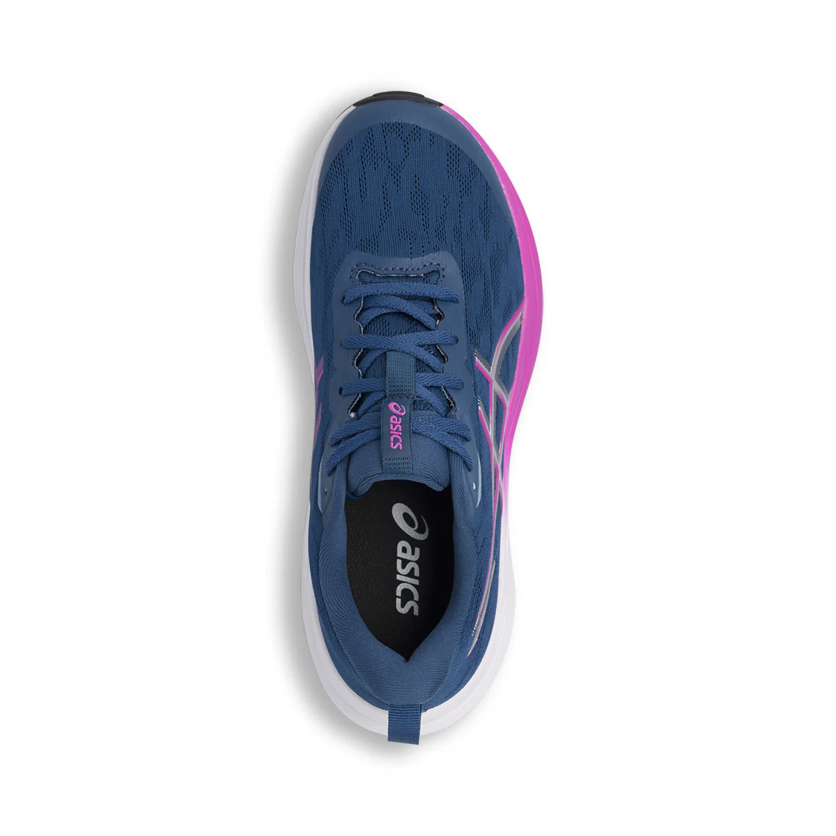 Scarpe da corsa da Ragazza blu e viola in tessuto Asics GT-1000 14 - Image 6