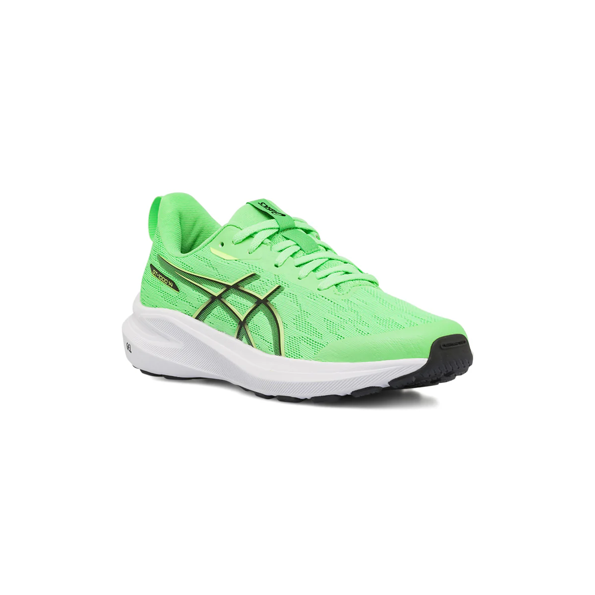 Scarpe da corsa da ragazzo verdi in mesh leggere Asics GT-1000 14 - Image 2