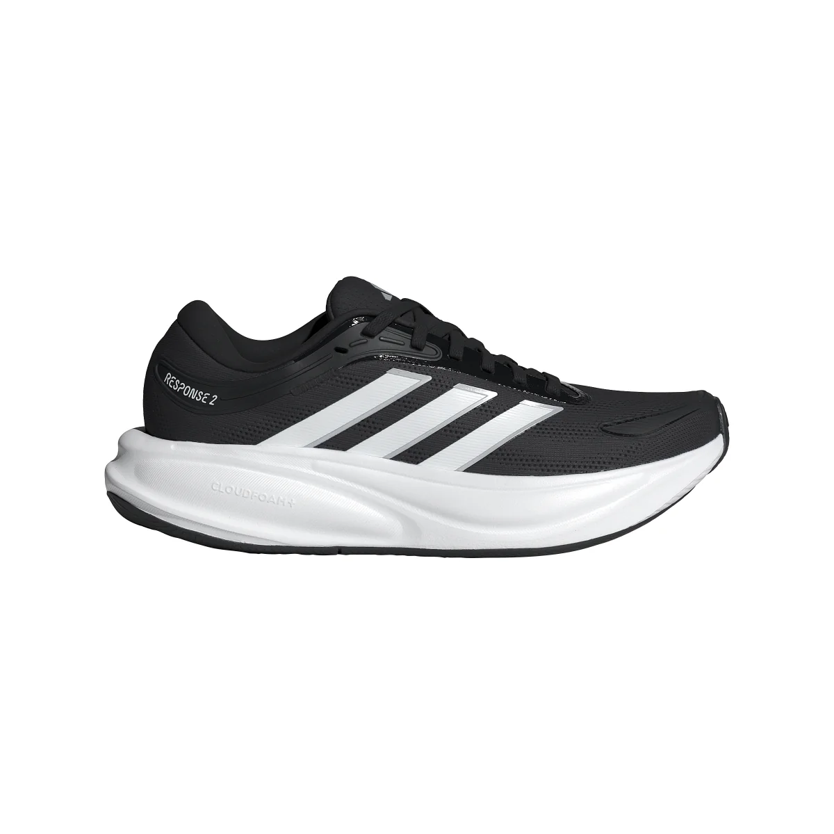 Scarpe da corsa Donna adidas Response 2 nere con intersuola Cloudfoam - Image 6