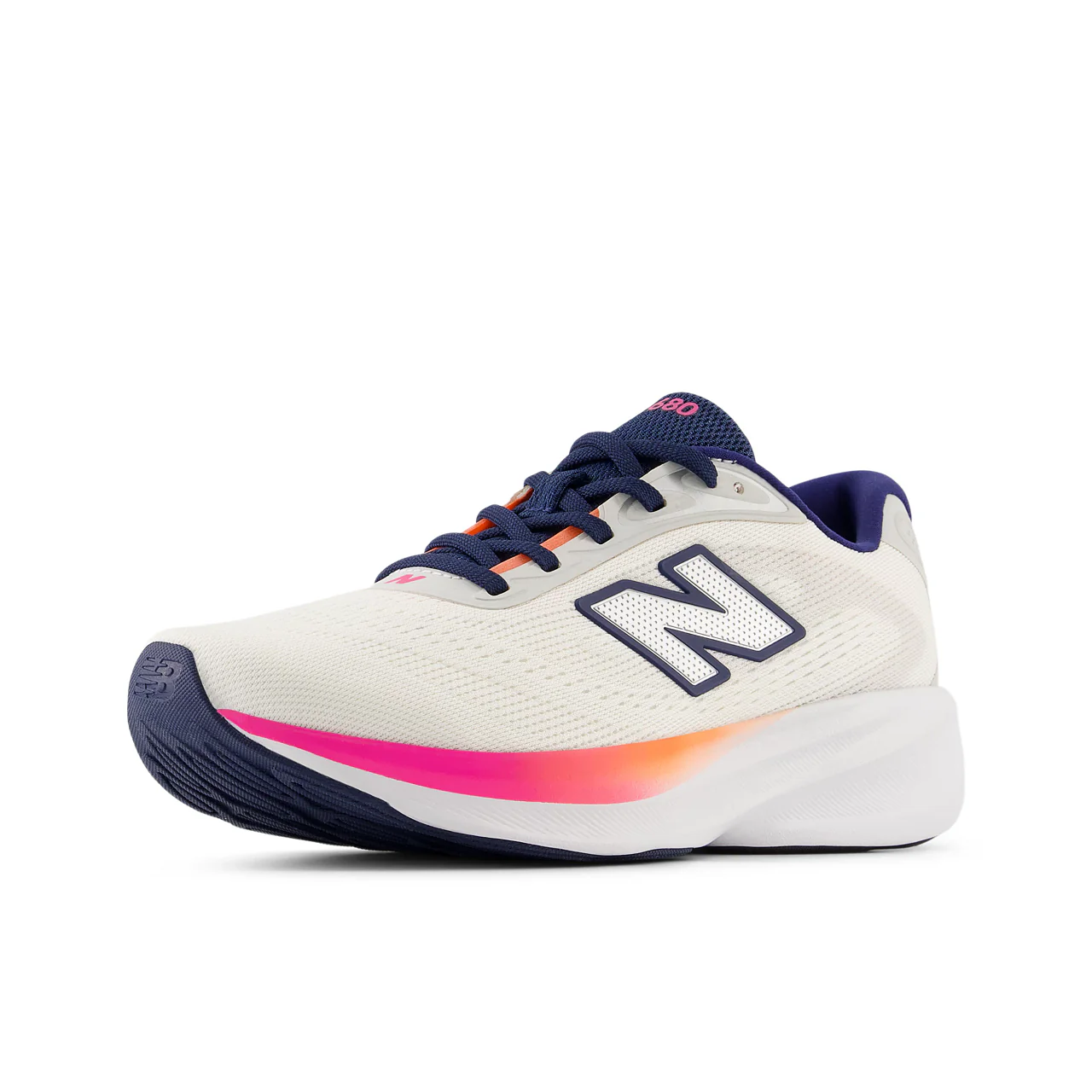 Scarpe da corsa leggere bianche da Donna New Balance 680 Fresh Foam - Image 3