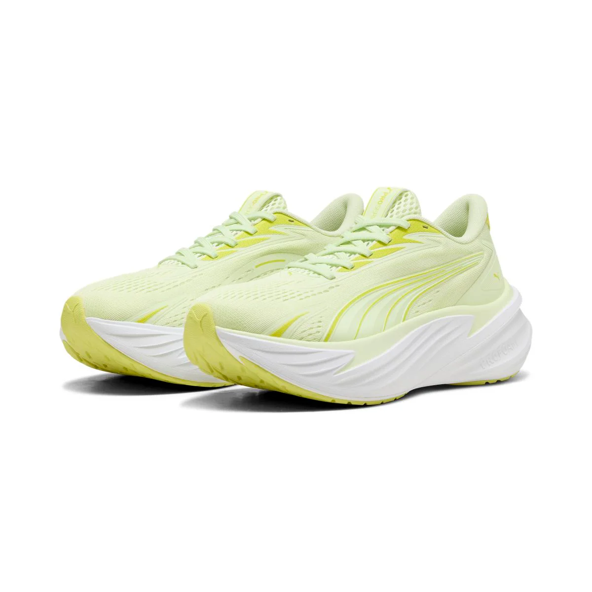 Scarpe da corsa su strada Puma Maxima Pro Lux giallo fluo da Donna