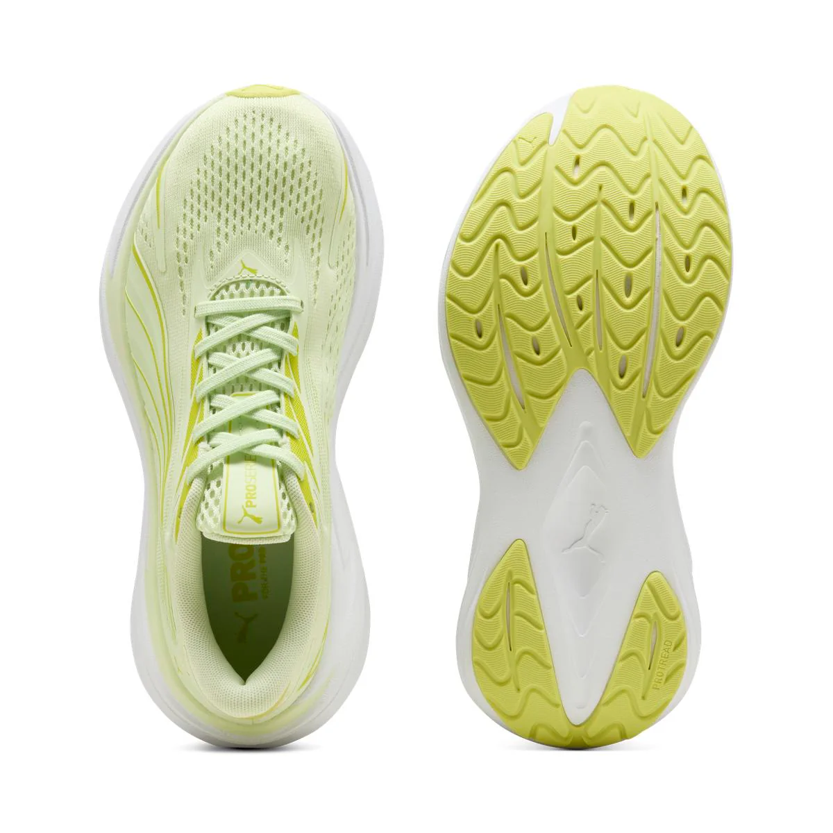 Scarpe da corsa su strada Puma Maxima Pro Lux giallo fluo da Donna - Image 5