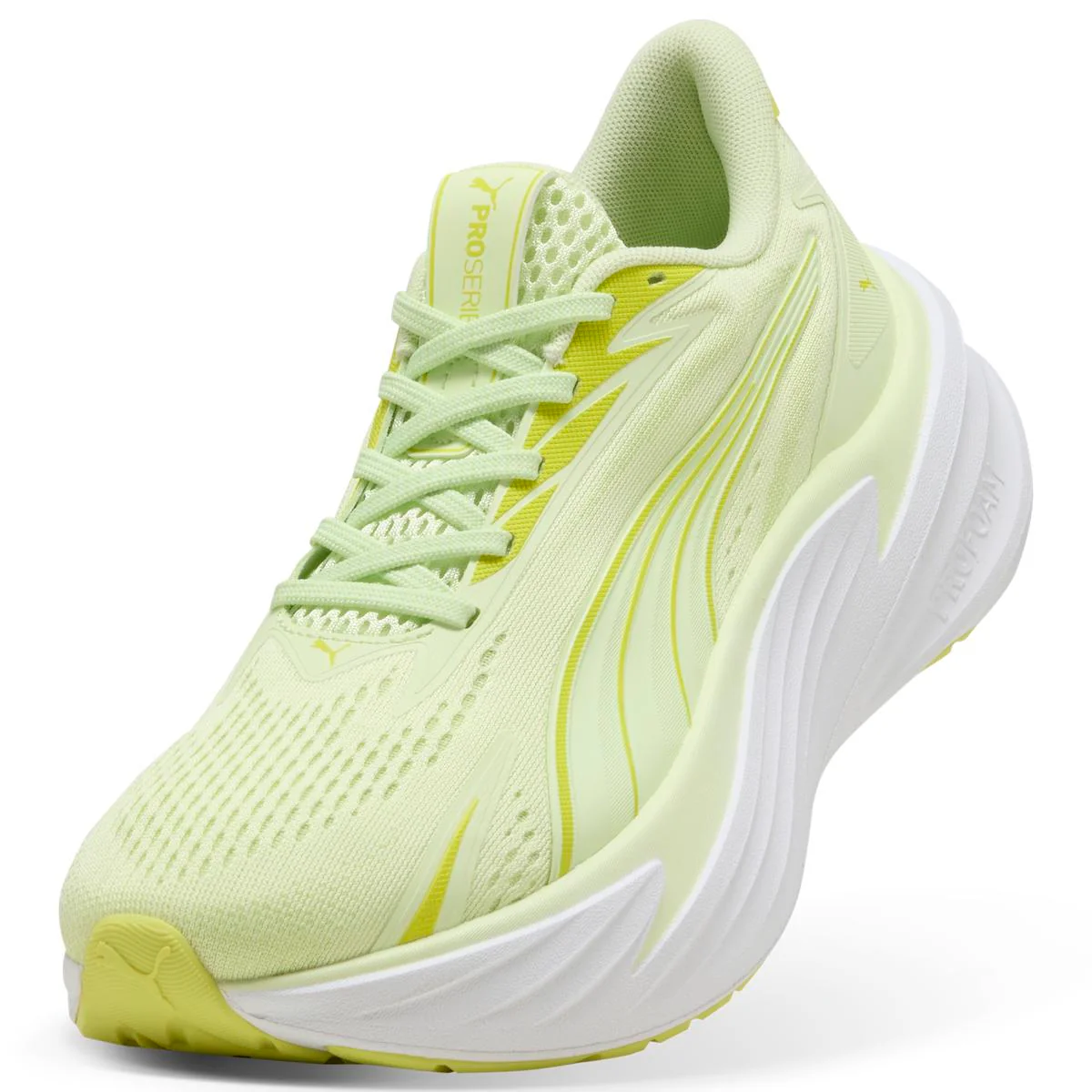 Scarpe da corsa su strada Puma Maxima Pro Lux giallo fluo da Donna - Image 6