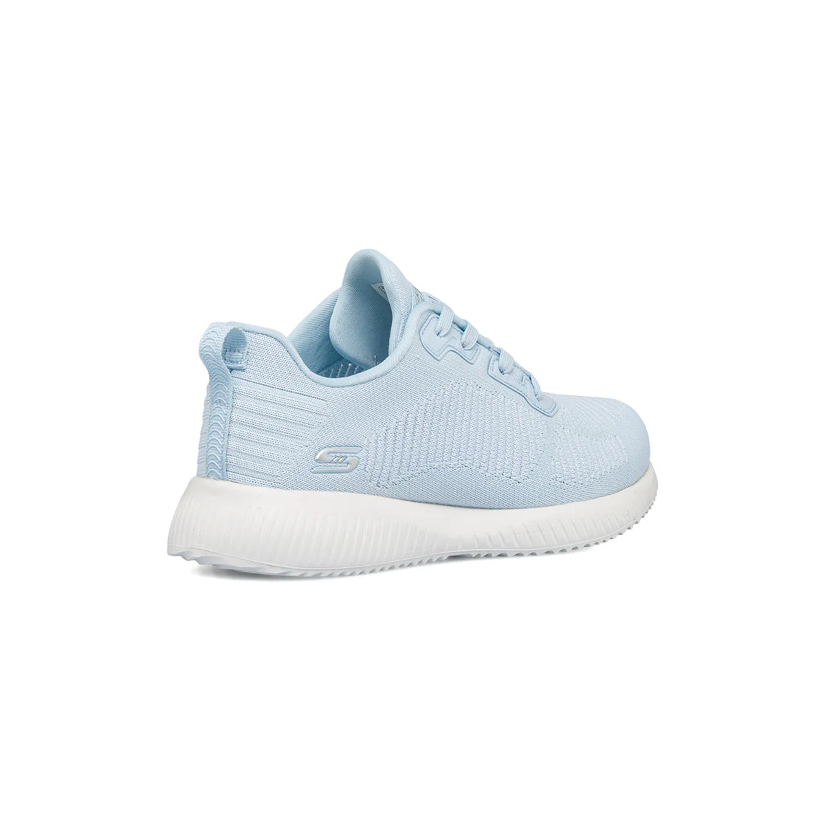 Scarpe da ginnastica azzurre da donna con soletta Memory Foam Skechers Sport Squad - Breeze Away - Image 3