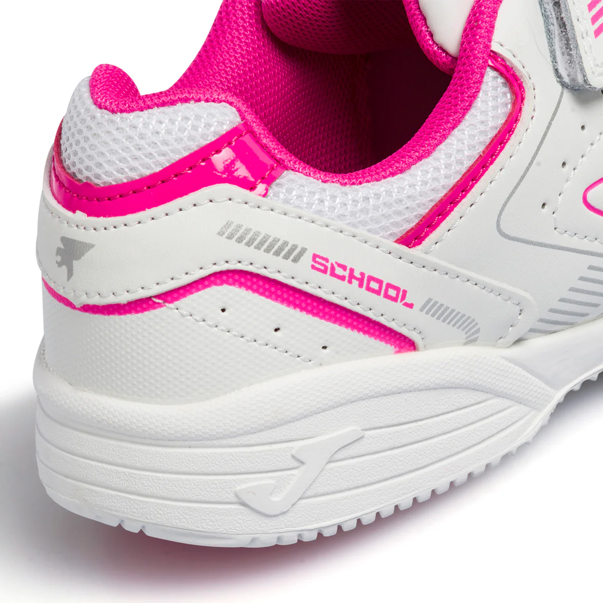 Scarpe da ginnastica bianche da bambina con dettagli traforati Joma School Jr 2110 - Image 7