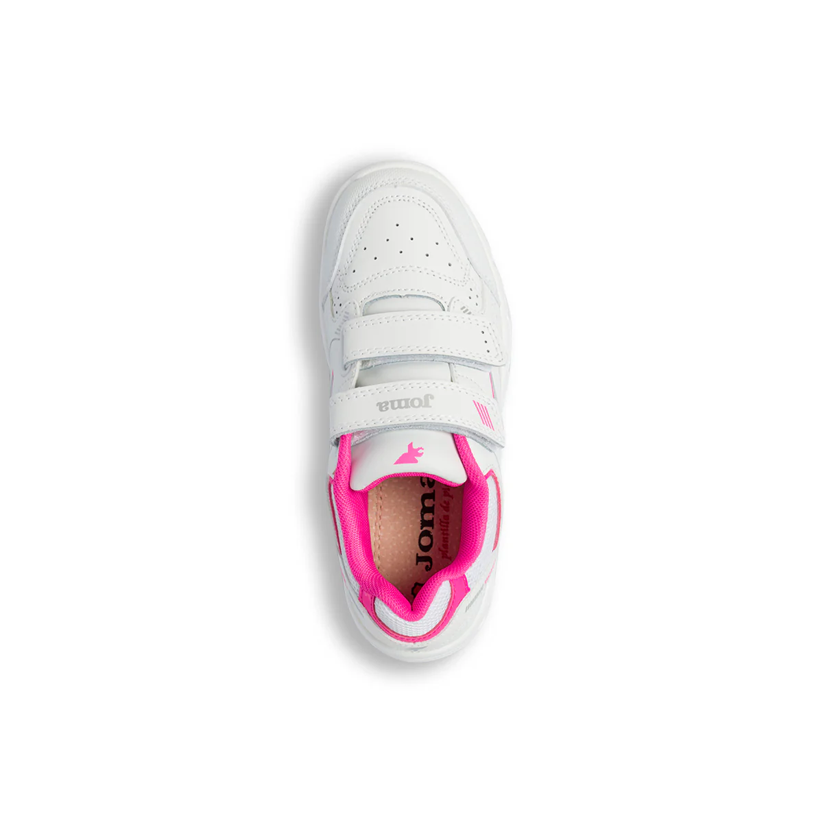 Scarpe da ginnastica bianche da bambina con dettagli traforati Joma School Jr 2110 - Image 8