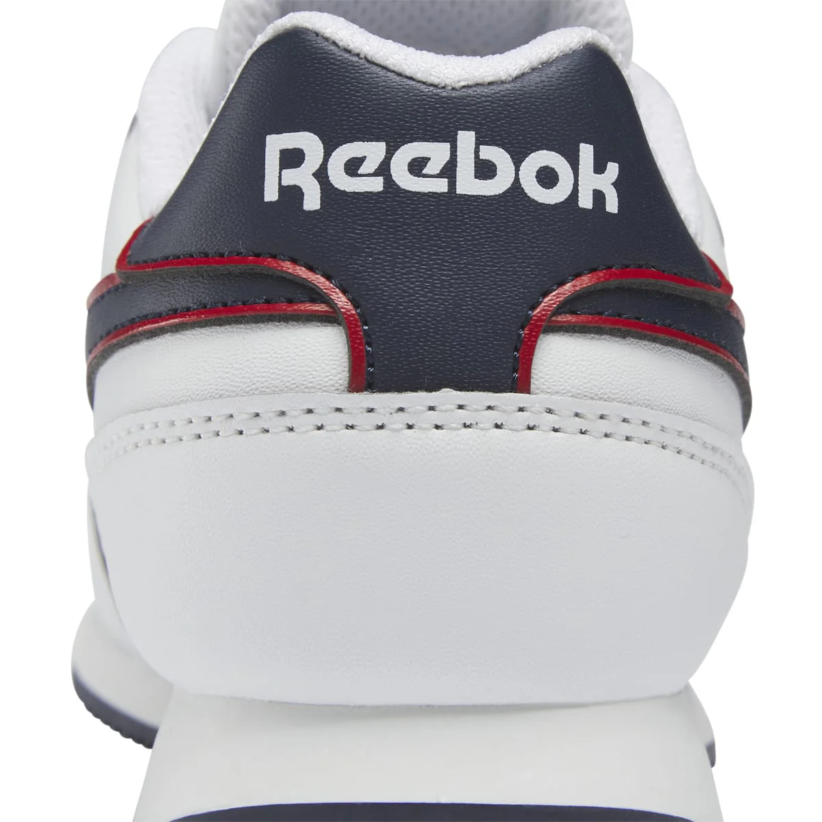 Scarpe da ginnastica bianche da bambino con dettagli blu Reebok Royal Classic Jogger 3.0 - Image 7