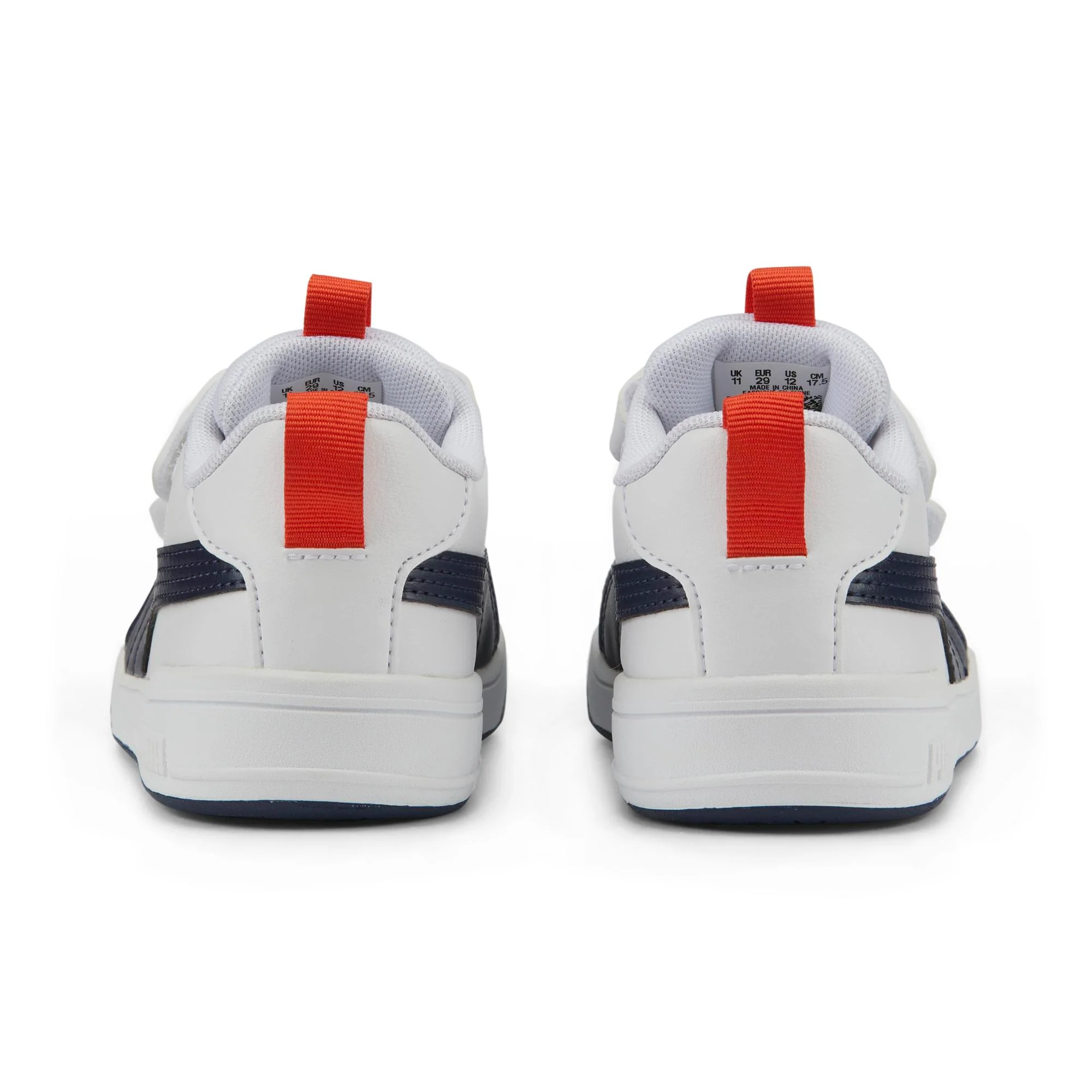 Scarpe da ginnastica bianche da bambino con striscia a contrasto Puma Multiflex SL V PS - Image 3