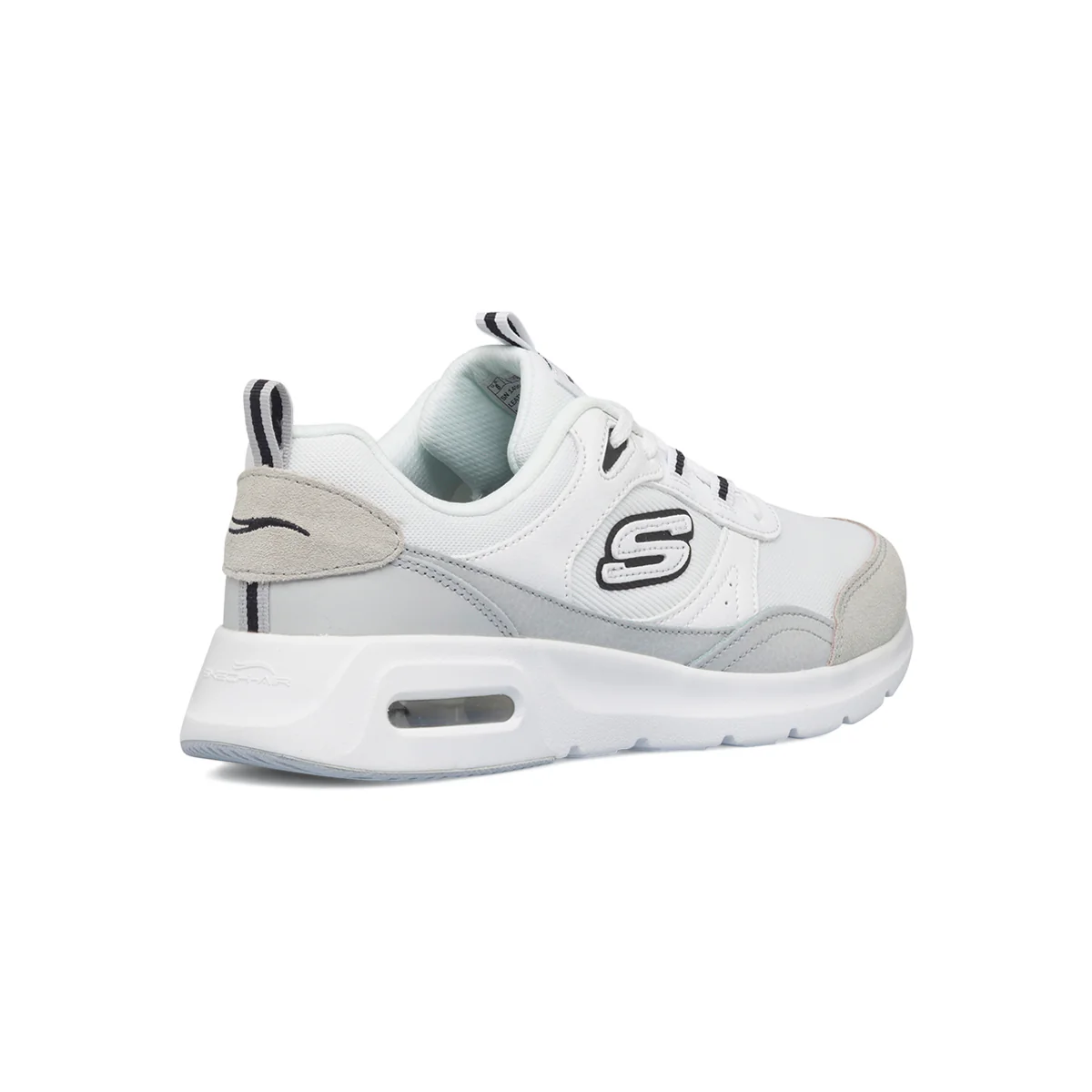 Scarpe da ginnastica bianche da donna con soletta Memory Foam Skechers Skech-Air Court - Cool Avenue - Image 3