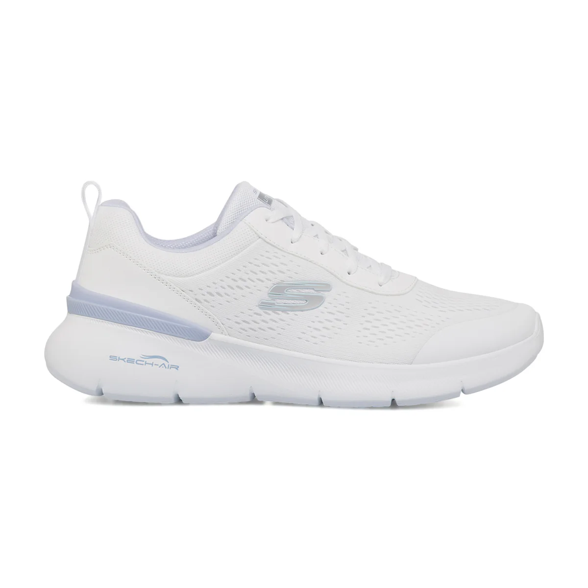 Scarpe da ginnastica bianche da Donna in Memory Foam Skechers Skech-Air Dynamight 2.0