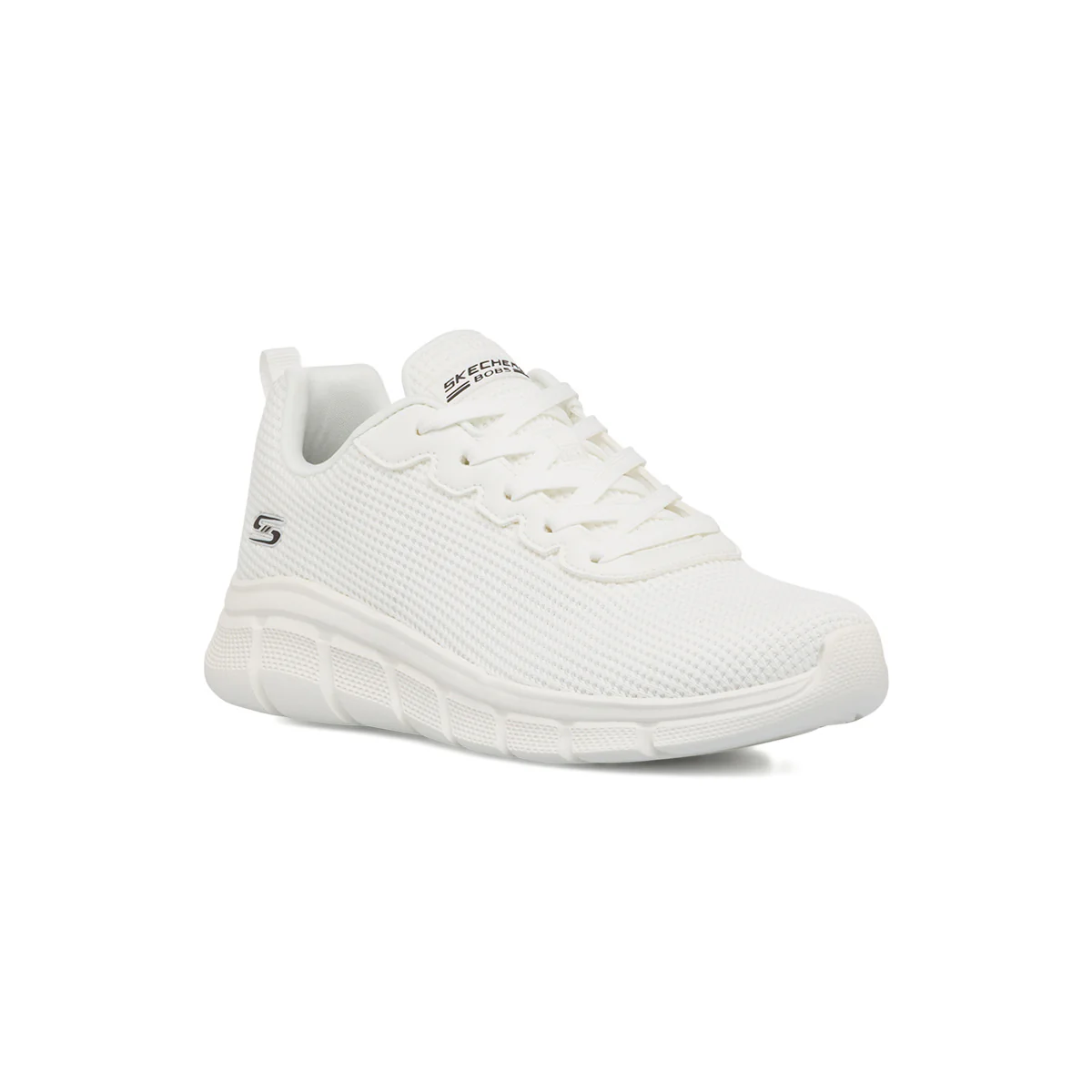 Scarpe da Ginnastica bianche da Donna in memory foam Skechers Bobs Flex - Image 2
