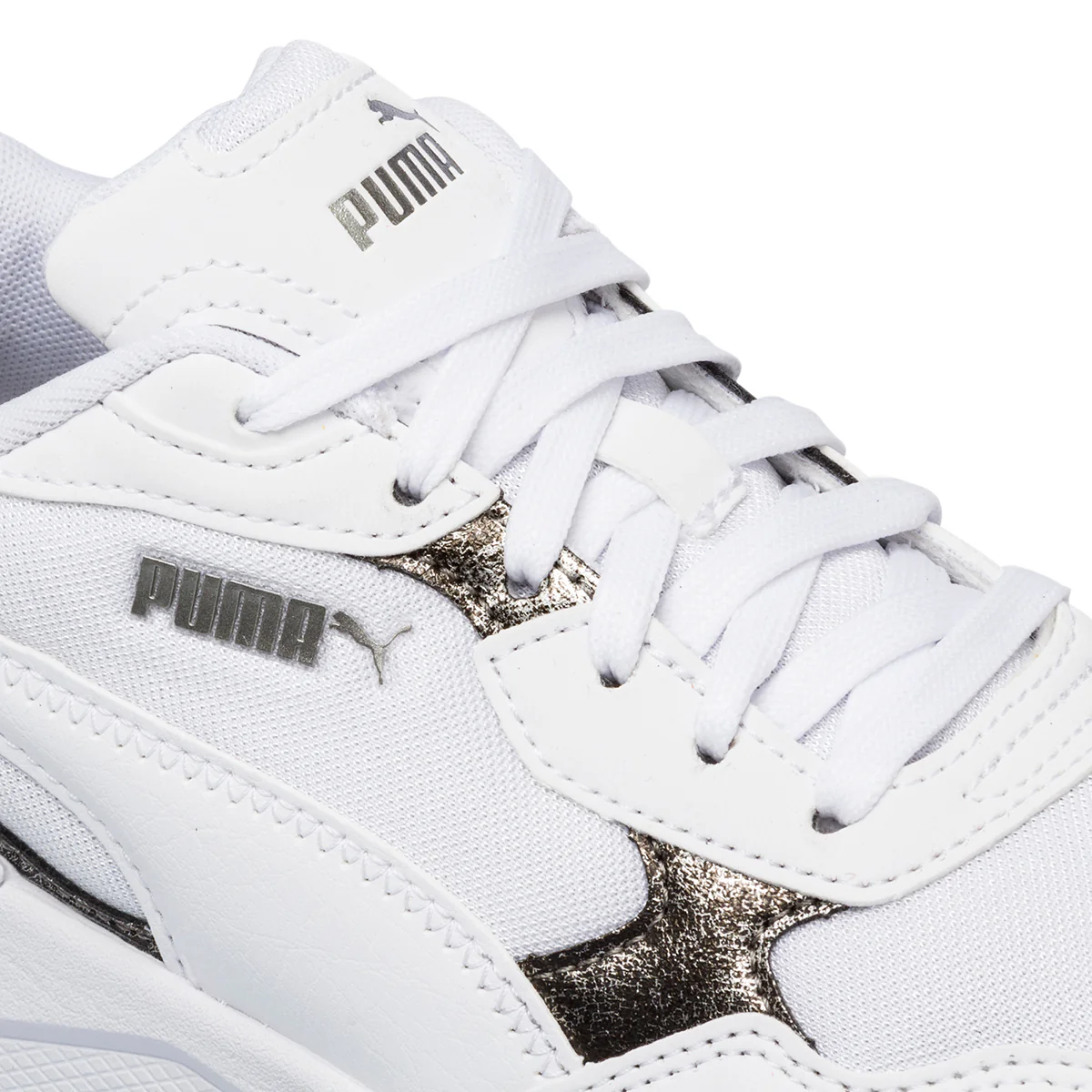 Scarpe da ginnastica bianche da donna Puma X-Ray Speed Lite Wns Metallics - Image 6