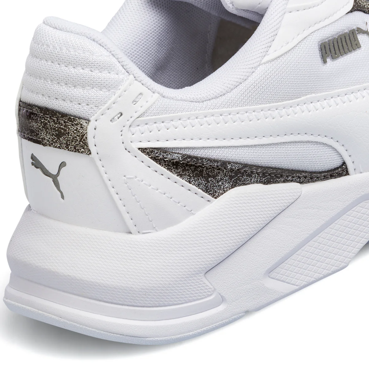 Scarpe da ginnastica bianche da donna Puma X-Ray Speed Lite Wns Metallics - Image 7