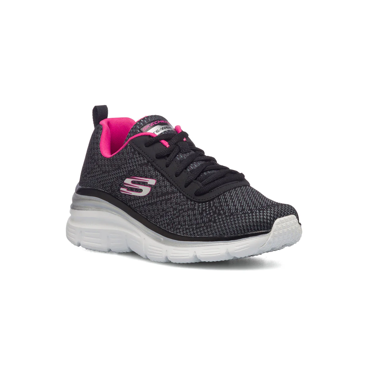 Scarpe da ginnastica bianche da donna Skechers Fashion Fit - Image 2
