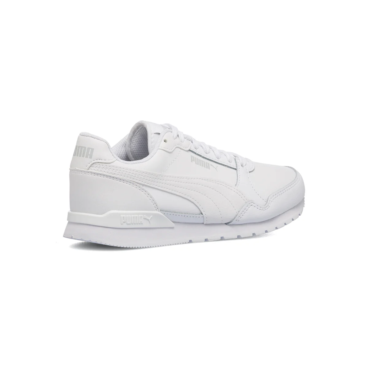 Scarpe da ginnastica bianche da ragazza con logo laterale Rétro Puma ST Runner v3 L Jr - Image 3