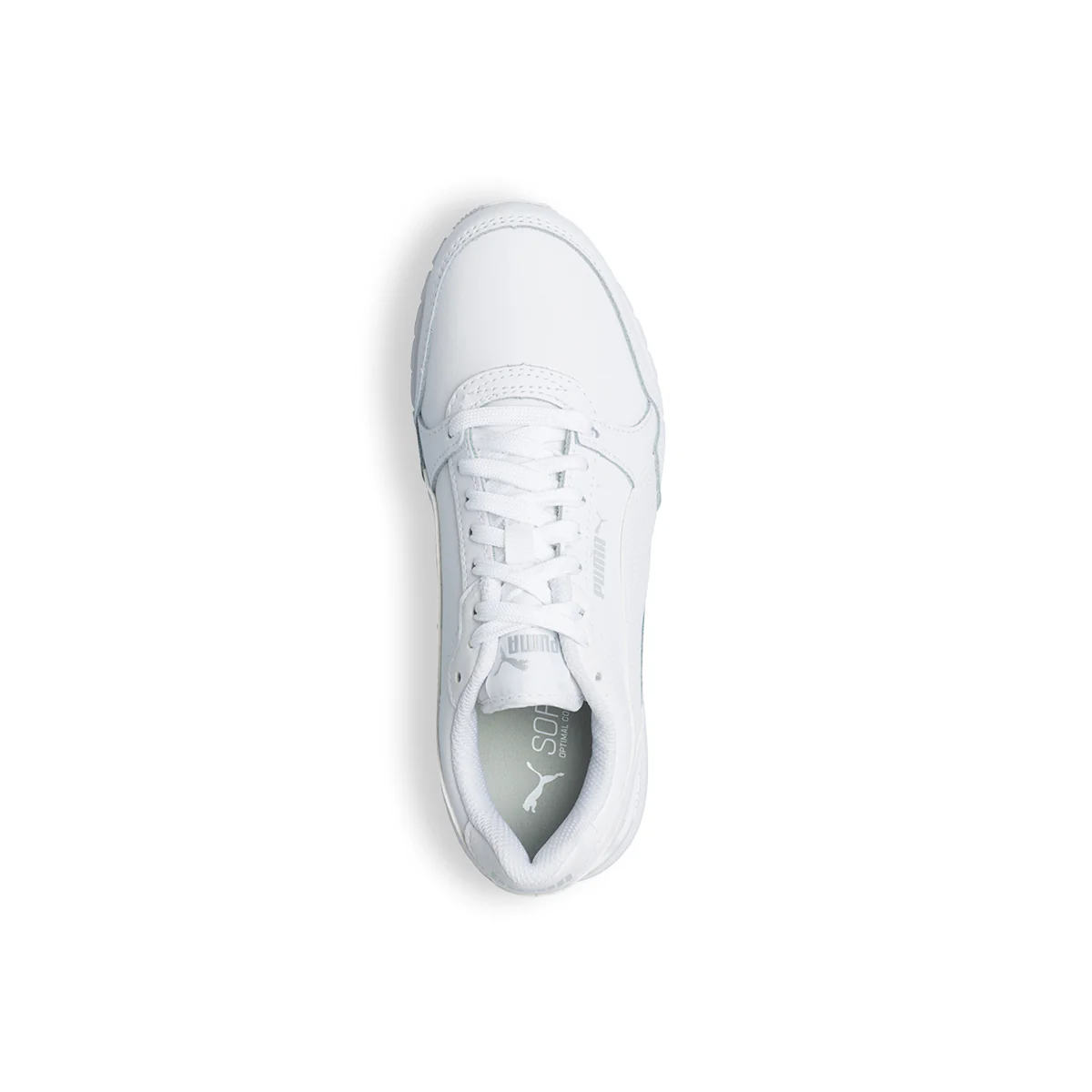 Scarpe da ginnastica bianche da ragazza con logo laterale Rétro Puma ST Runner v3 L Jr - Image 8