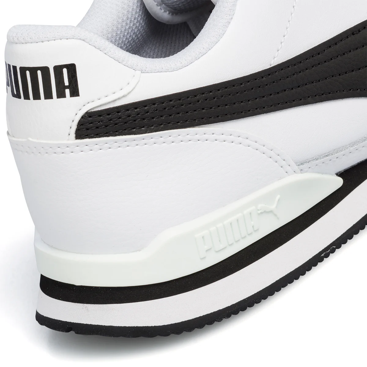 Scarpe da ginnastica bianche da uomo con logo laterale Puma ST Runner v3 L - Image 7