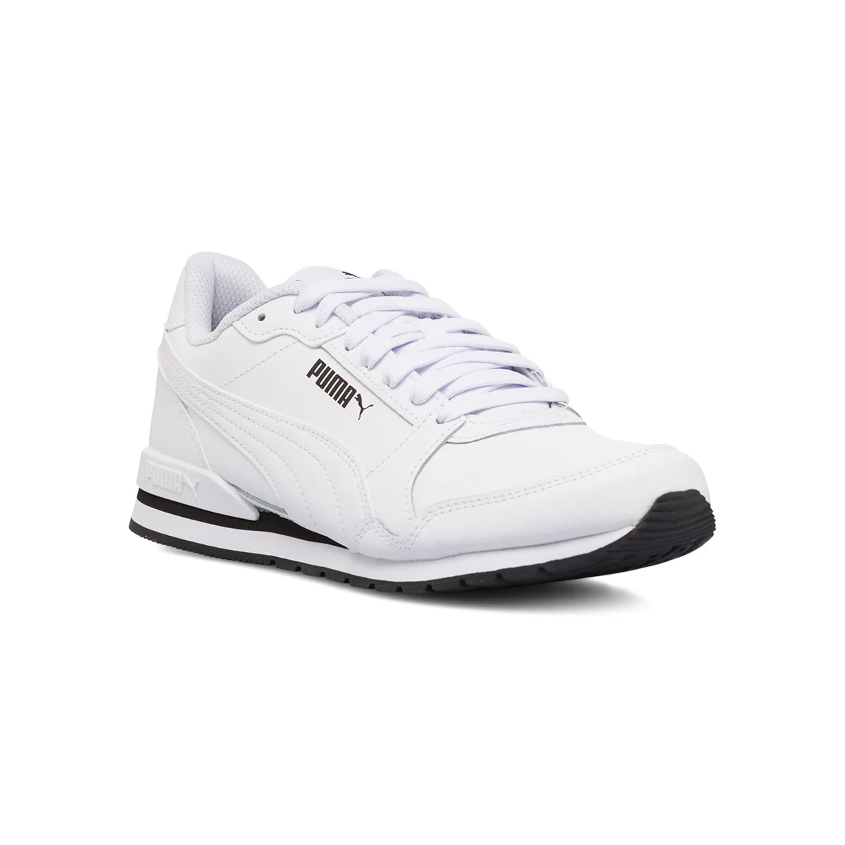 Scarpe da ginnastica bianche da uomo con logo laterale Puma ST Runner v3 L - Image 2
