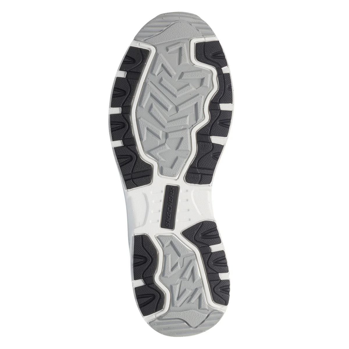 Scarpe da ginnastica bianche da uomo con soletta Memory Foam Skechers Oak Canyon - Image 4