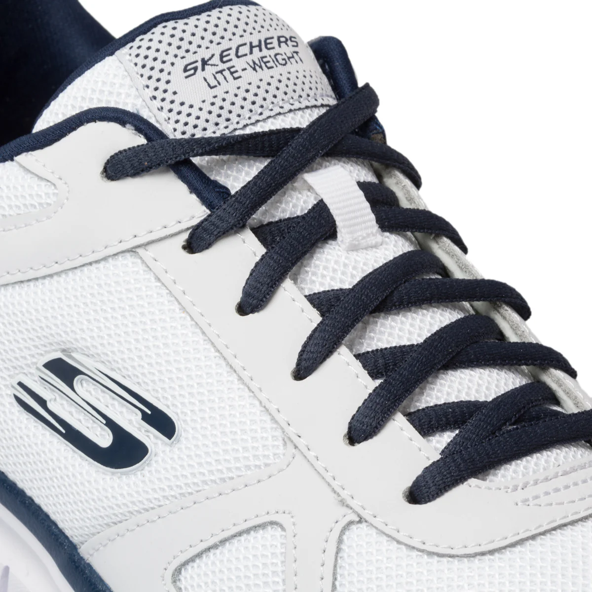 Scarpe da ginnastica bianche da uomo con suola Lite-Weight Skechers Track - Image 6