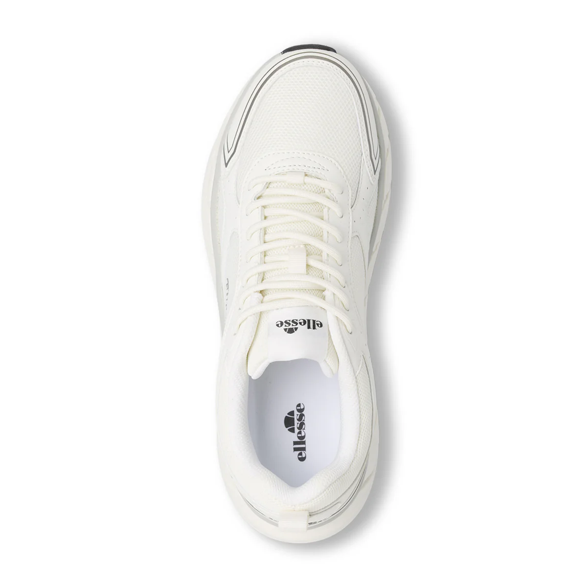 Scarpe da ginnastica bianche da Uomo in tessuto con suola alta Ellesse - Image 6