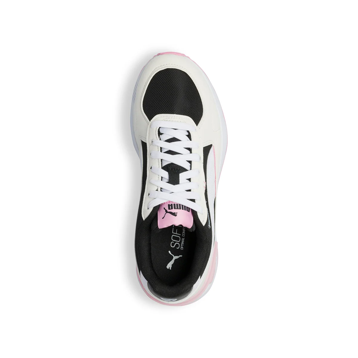 Scarpe da ginnastica bianche e nere da ragazza con soletta SoftFoam+ Puma Graviton Jr - Image 8