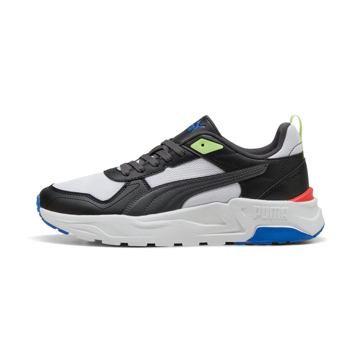 Scarpe da ginnastica bicolore nero e bianco da Uomo Puma Trinity 2 - Image 2