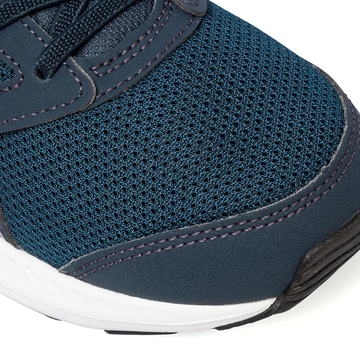 Scarpe da ginnastica blu da bambina con logo laterale fucsia Asics Jolt 4 PS - Image 5