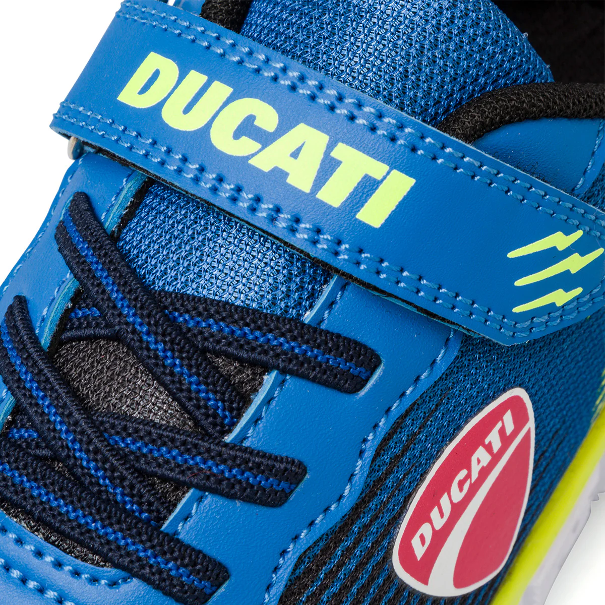 Scarpe da ginnastica blu da bambino con logo laterale Ducati Centauro 2 PS - Image 6