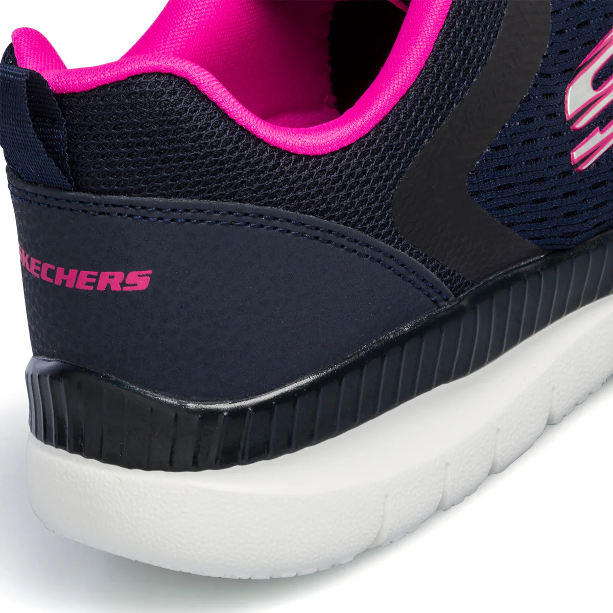 Scarpe da ginnastica blu da donna con sottopiede Memory Foam Skechers Bountiful - Quick Path - Image 7