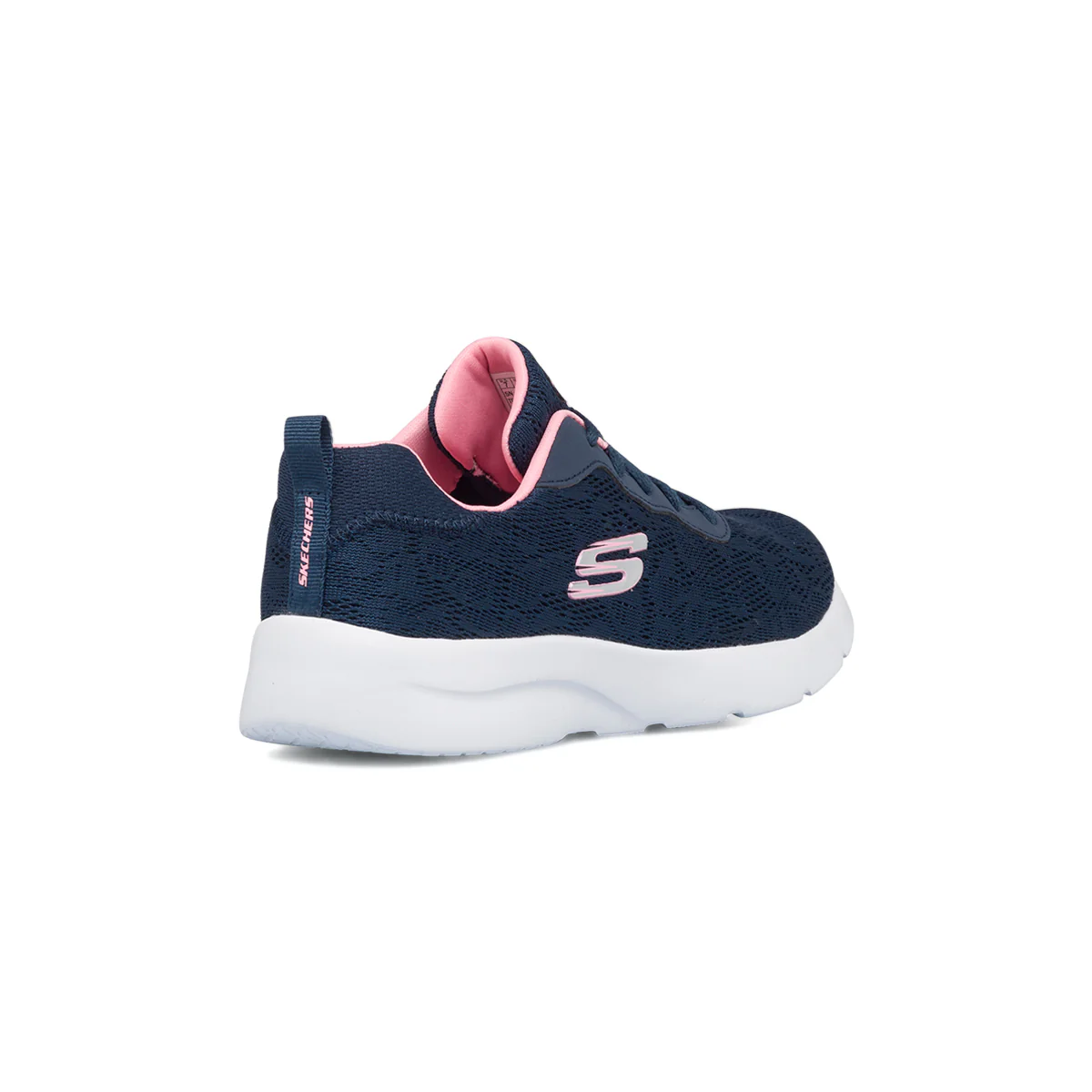 Scarpe da ginnastica blu da donna con suola Memory Foam Skechers Dynamight 2.0 Homespun - Image 3