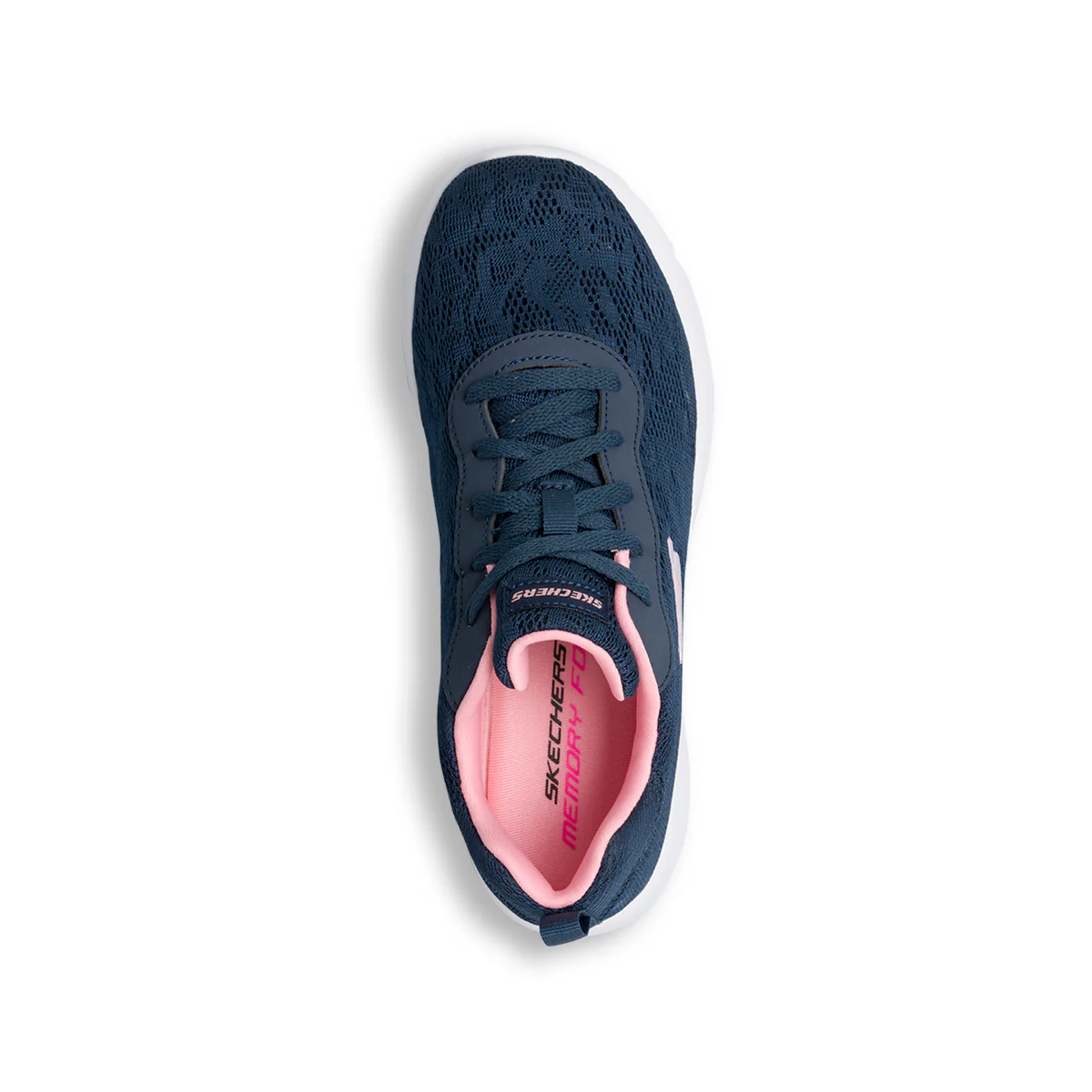 Scarpe da ginnastica blu da donna con suola Memory Foam Skechers Dynamight 2.0 Homespun - Image 7