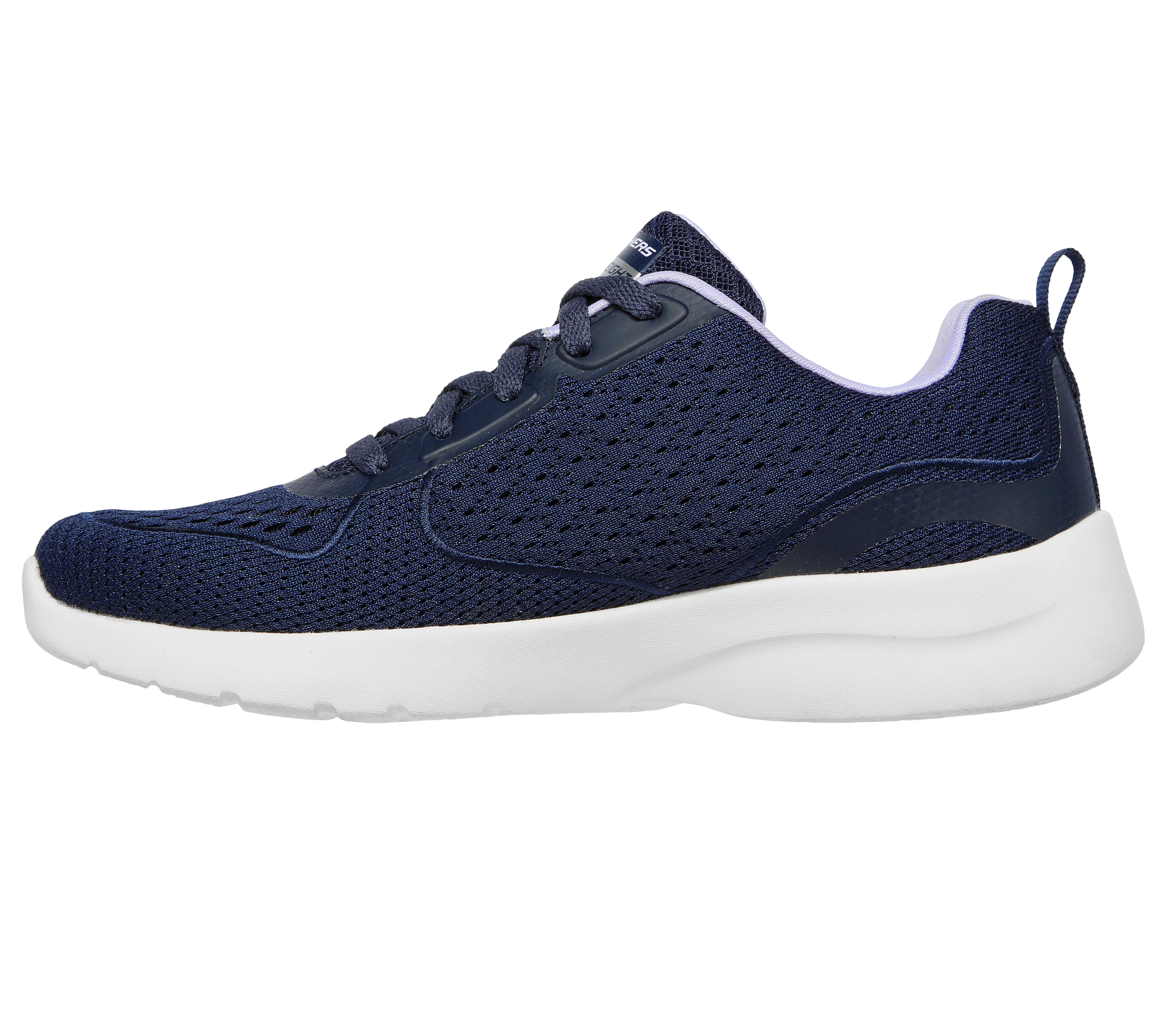 Scarpe da ginnastica blu da donna con suola Memory Foam Skechers Dynamight 2.0 - Image 4