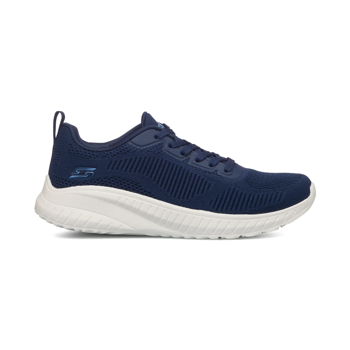 Scarpe da ginnastica blu da donna Skechers Bobs Squad Chaos - Image 7