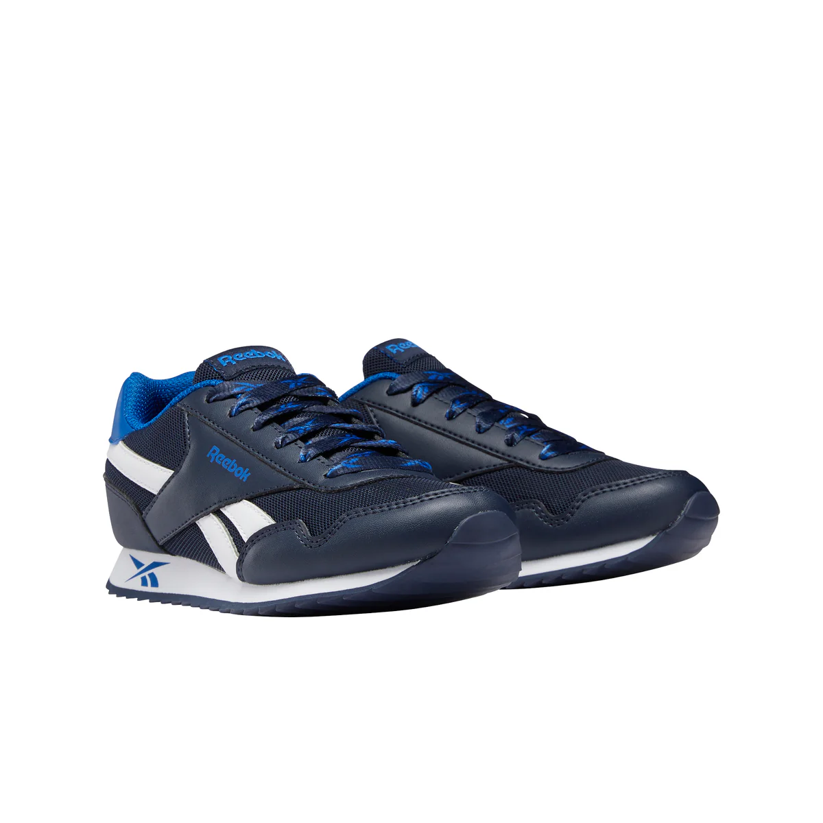 Scarpe da ginnastica blu da ragazzo con dettagli bianchi Reebok Royal Classic Jogger 3 - Image 2