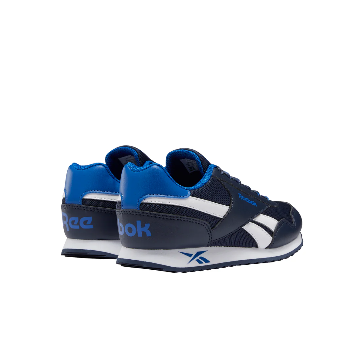 Scarpe da ginnastica blu da ragazzo con dettagli bianchi Reebok Royal Classic Jogger 3 - Image 3
